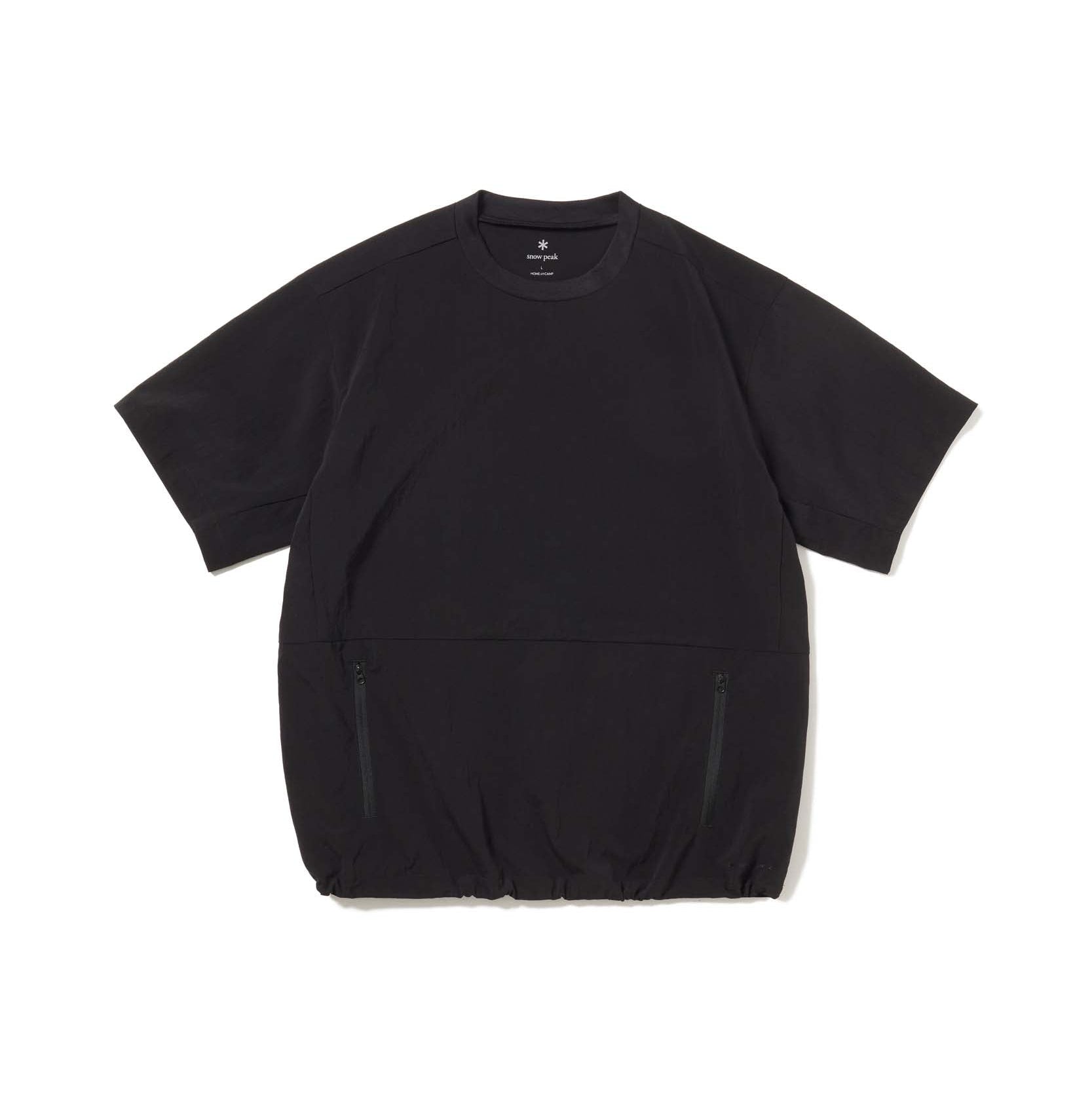 Breathable Quick Dry T-Shirt Black CS-26SU01511019 - Snow Peak UK
