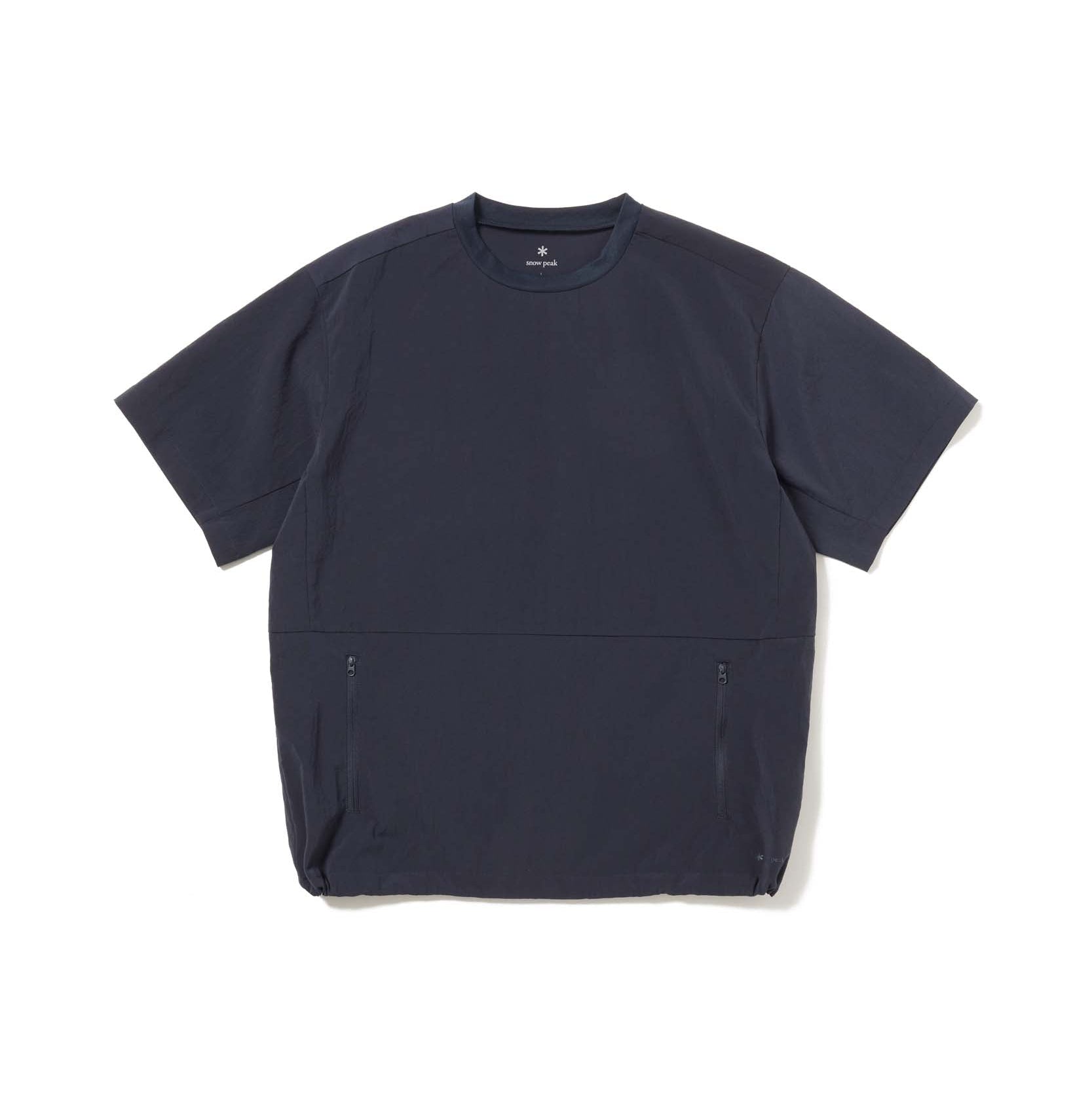 Breathable Quick Dry T-Shirt Dark Navy CS-26SU01511075 - Snow Peak UK