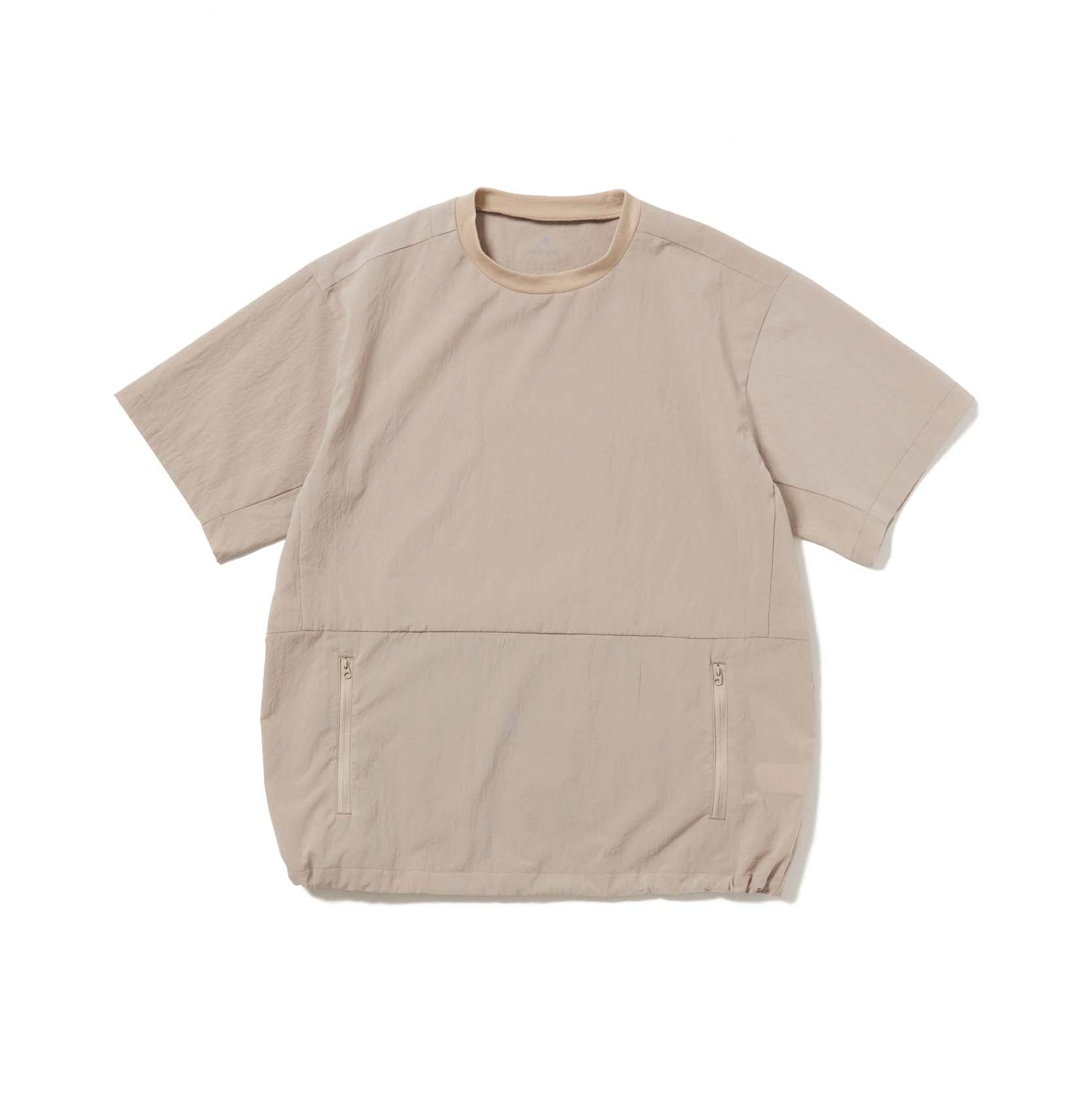 Breathable Quick Dry T-Shirt Greige CS-26SU01511023 - Snow Peak UK