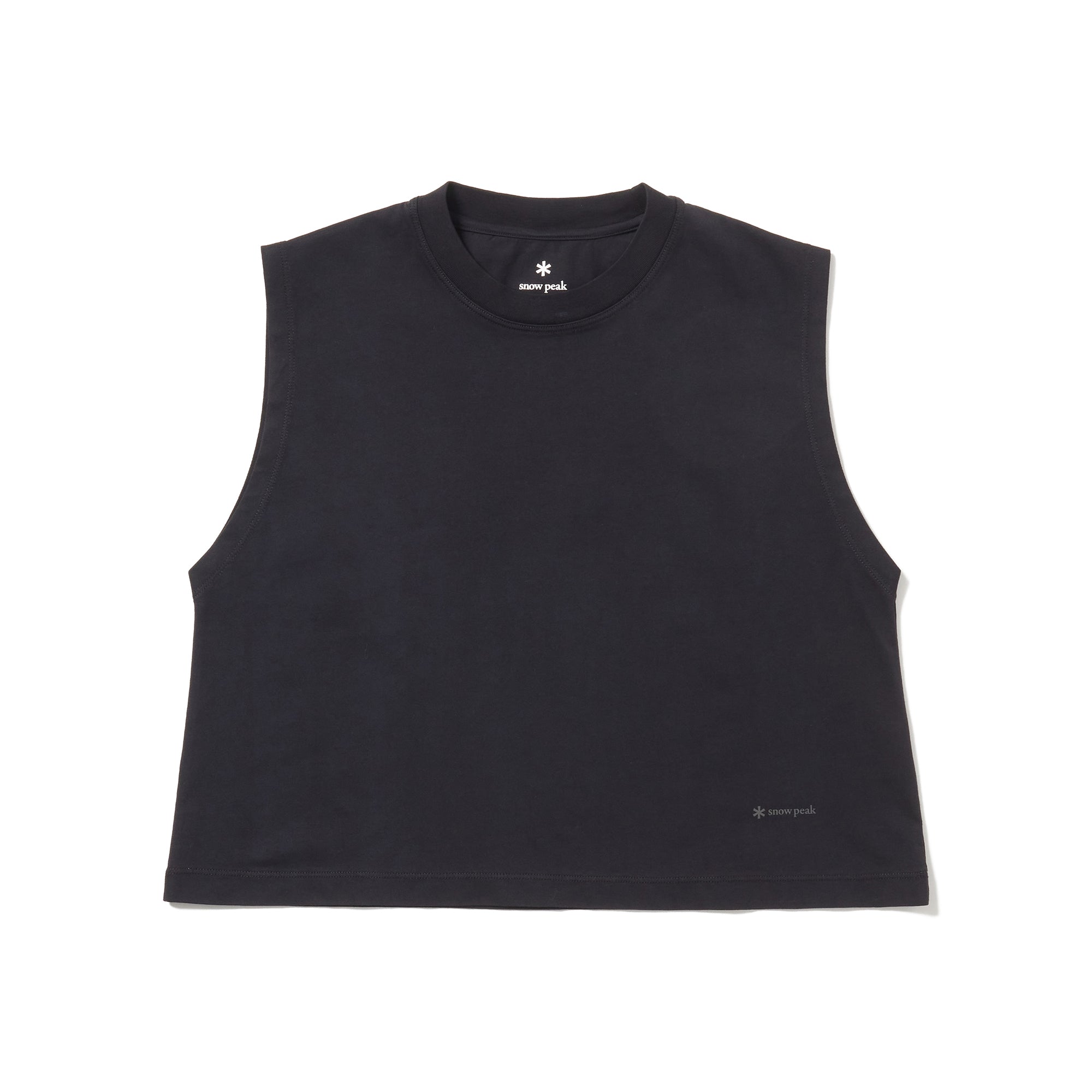OG Mercerized Sleeveless T-Shirt Black CS-26SW00111019 - Snow Peak UK