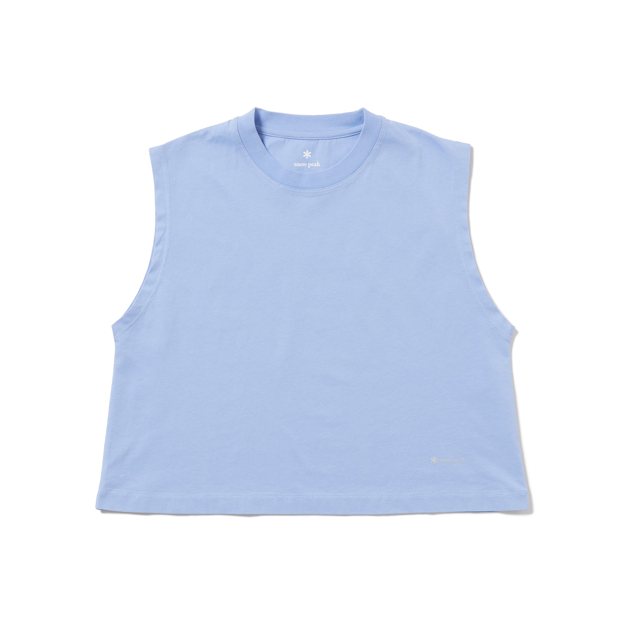 OG Mercerized Sleeveless T-Shirt Blue CS-26SW00111072 - Snow Peak UK