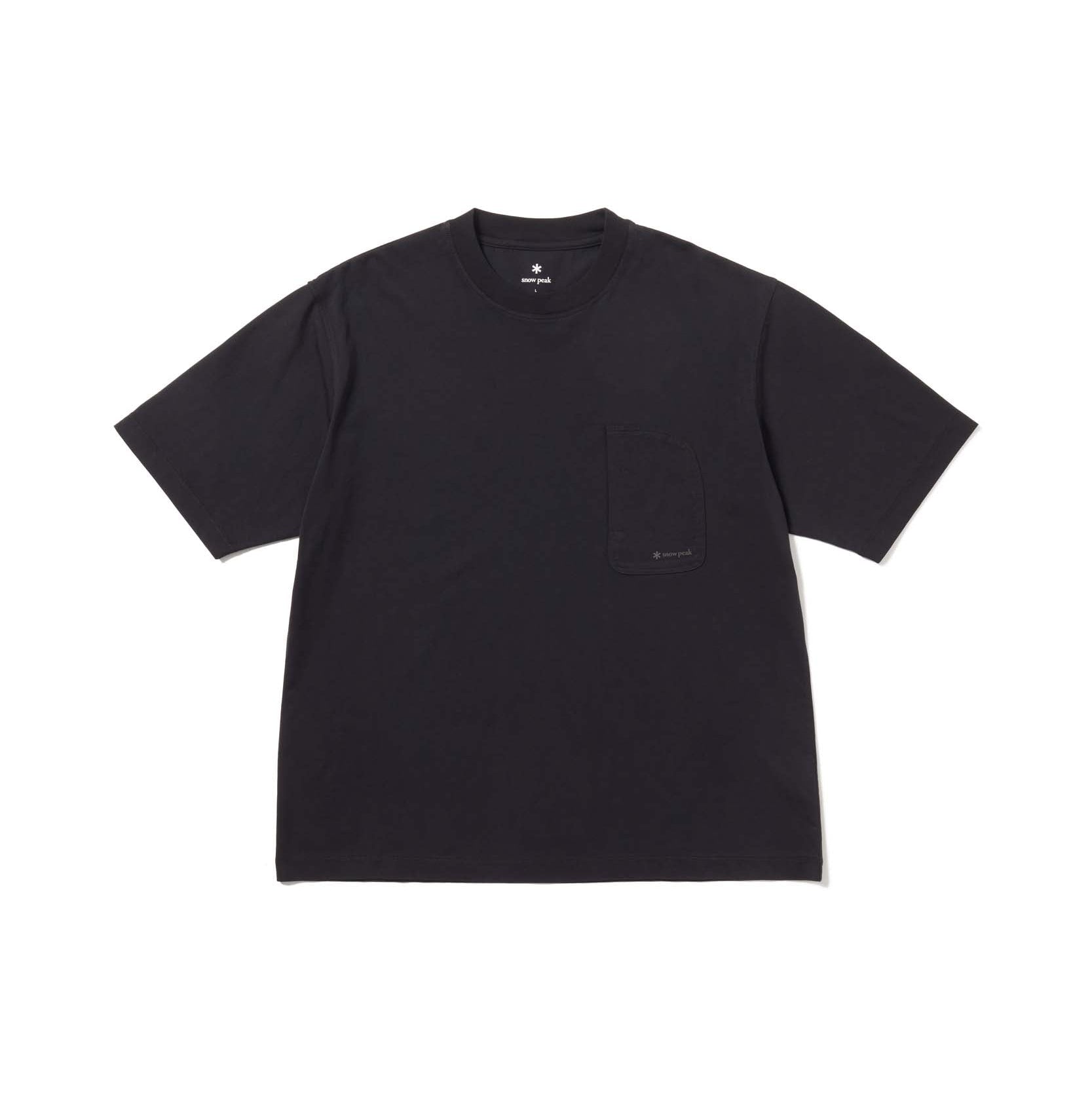 OG Mercerized T-Shirt Black CS-26SU01311019 - Snow Peak UK