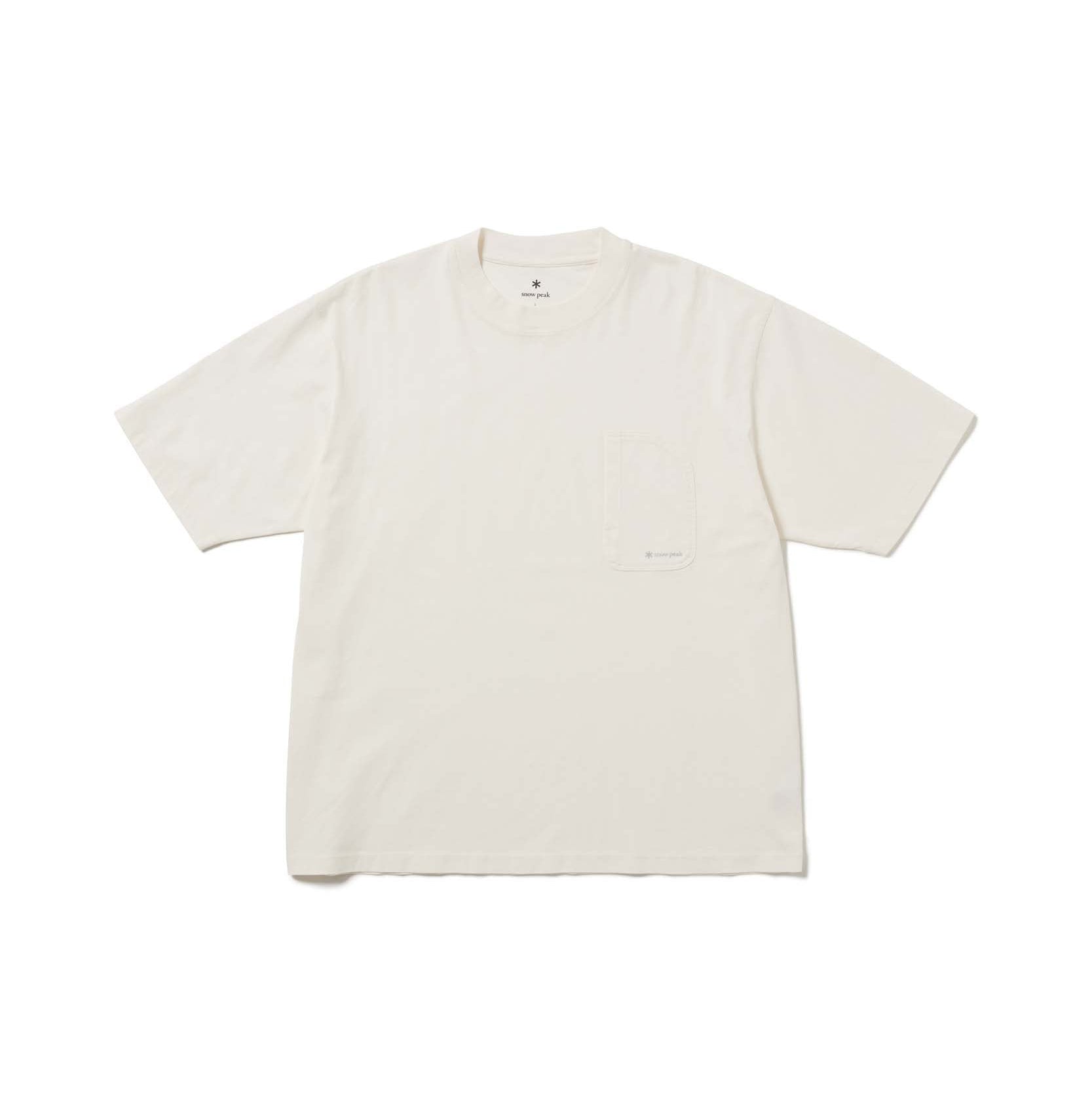 OG Mercerized T-Shirt Off White CS-26SU01311002 - Snow Peak UK