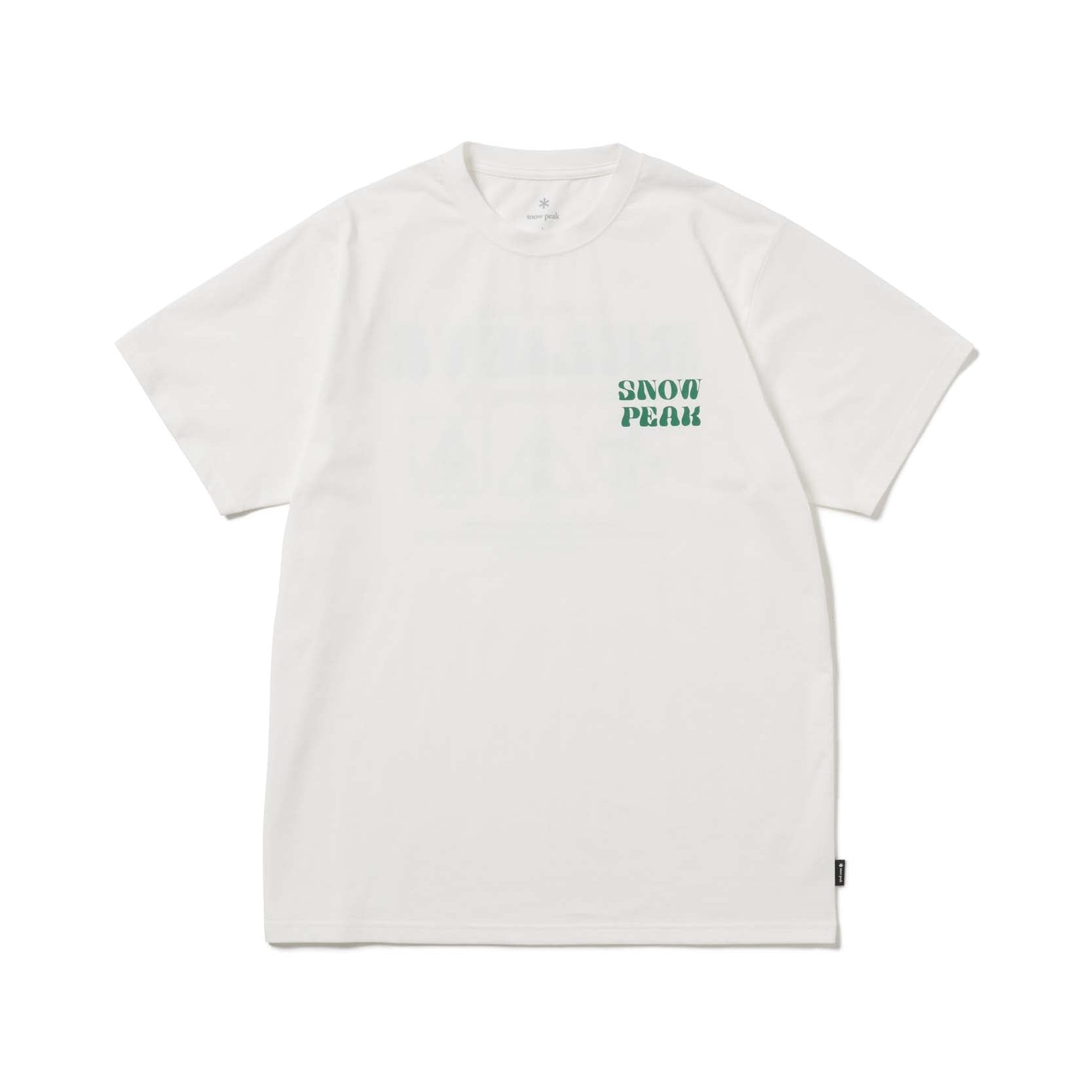 Camping Graphic T-Shirt Off White TS-26SU00511002 - Snow Peak UK
