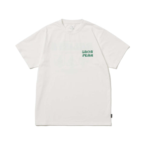Camping Graphic T-Shirt Off White TS-26SU00511002 - Snow Peak UK