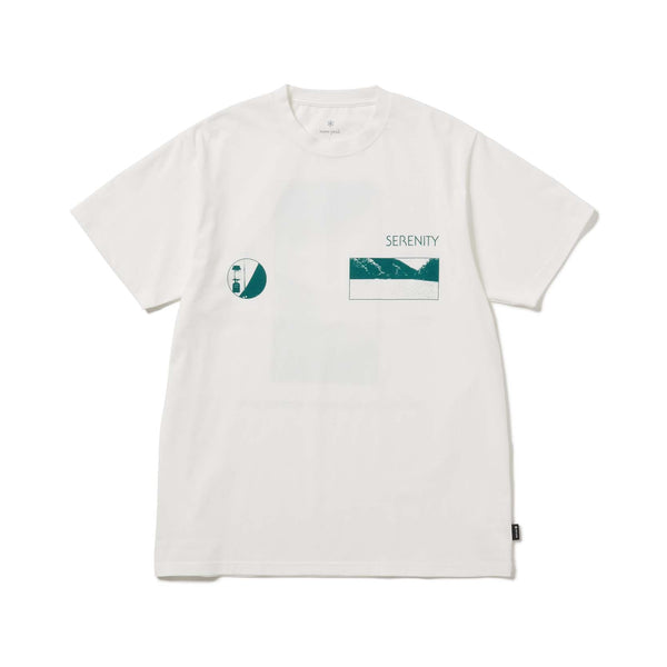 CF Landscape T-Shirt Off White TS-26SU00411002 - Snow Peak UK