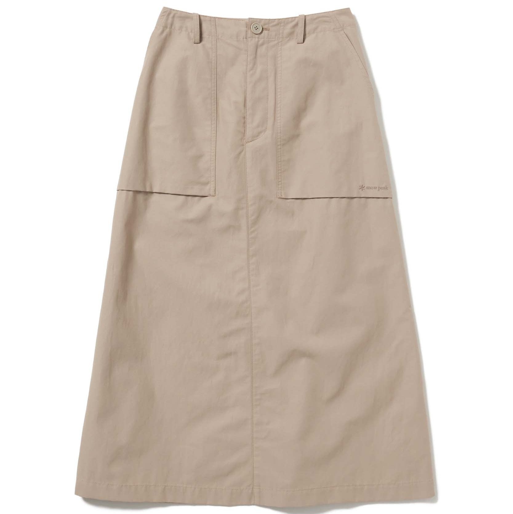 Light Dobby Cloth Skirt Greige SK-26SW00111023 - Snow Peak UK