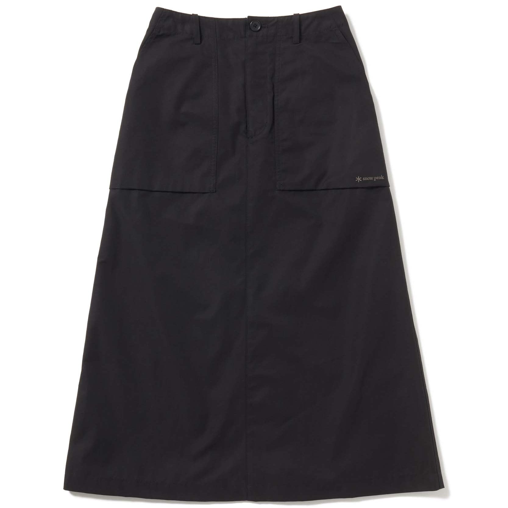 Light Dobby Cloth Skirt Black SK-26SW00111019 - Snow Peak UK