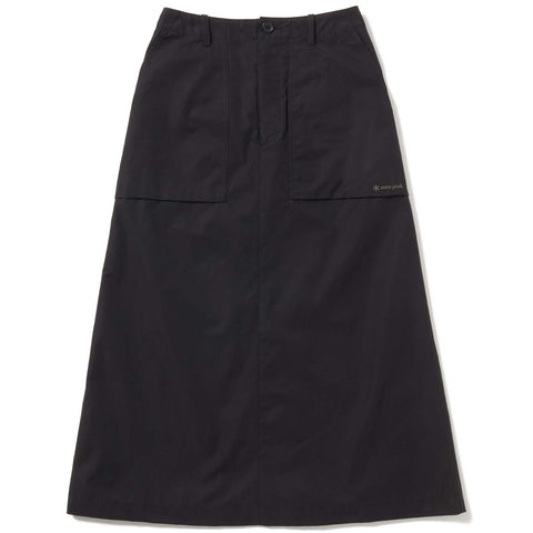 Light Dobby Cloth Skirt Black SK-26SW00111019 - Snow Peak UK