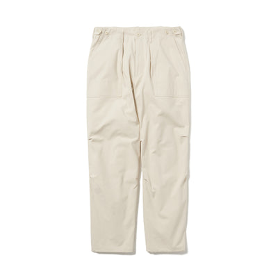 TAKIBI Herringbone Pants Ecru PT-26SU00311021 - Snow Peak UK