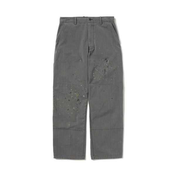 Sulphur Dyed Fade Painted Pants Charcoal PT-26SU00502013 - Snow Peak UK
