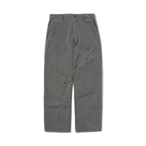 Sulphur Dyed Fade Painted Pants Charcoal PT-26SU00502013 - Snow Peak UK