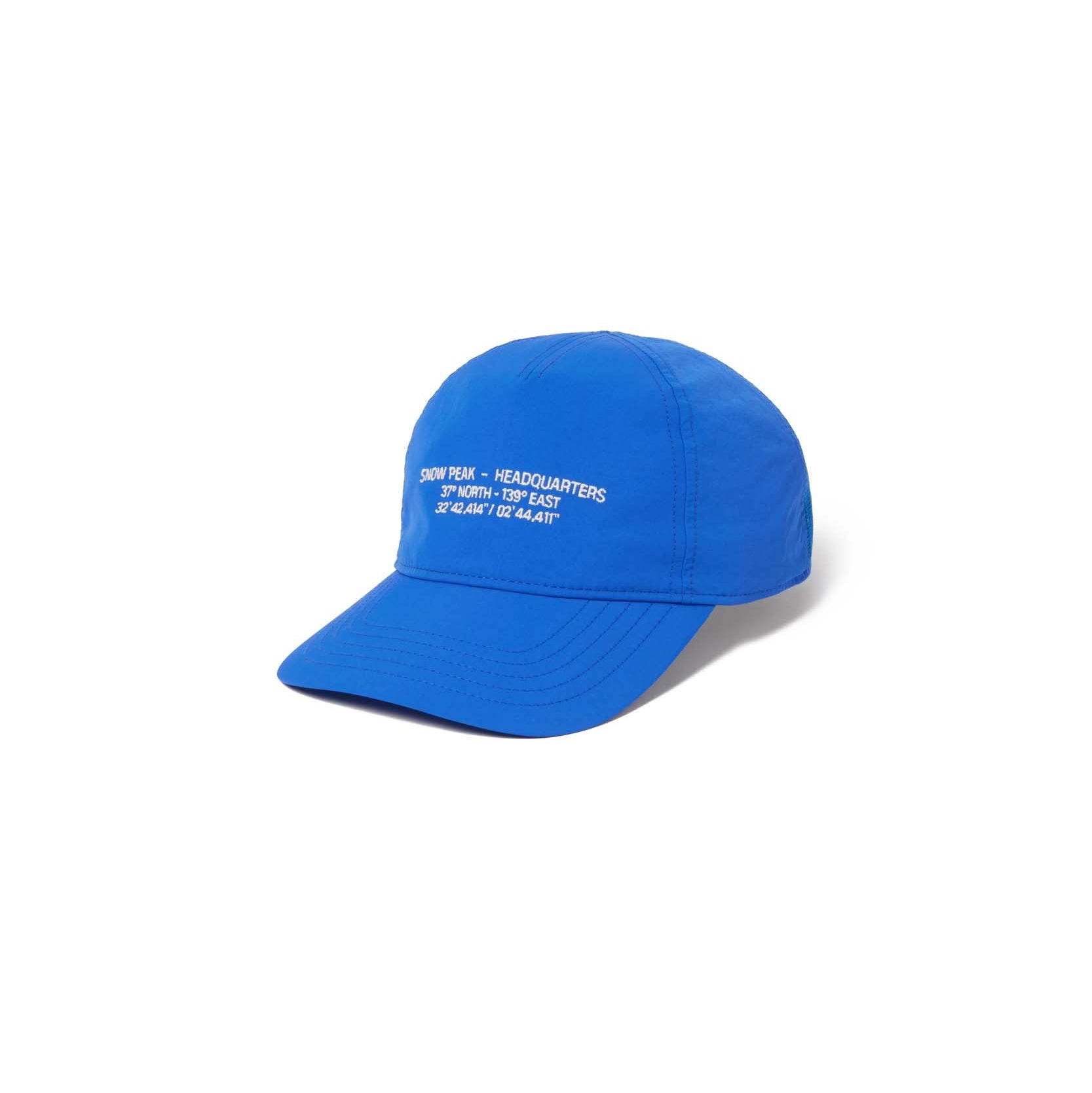 HQ Topographic Trucker Cap Blue CH-26SU00811072 - Snow Peak UK