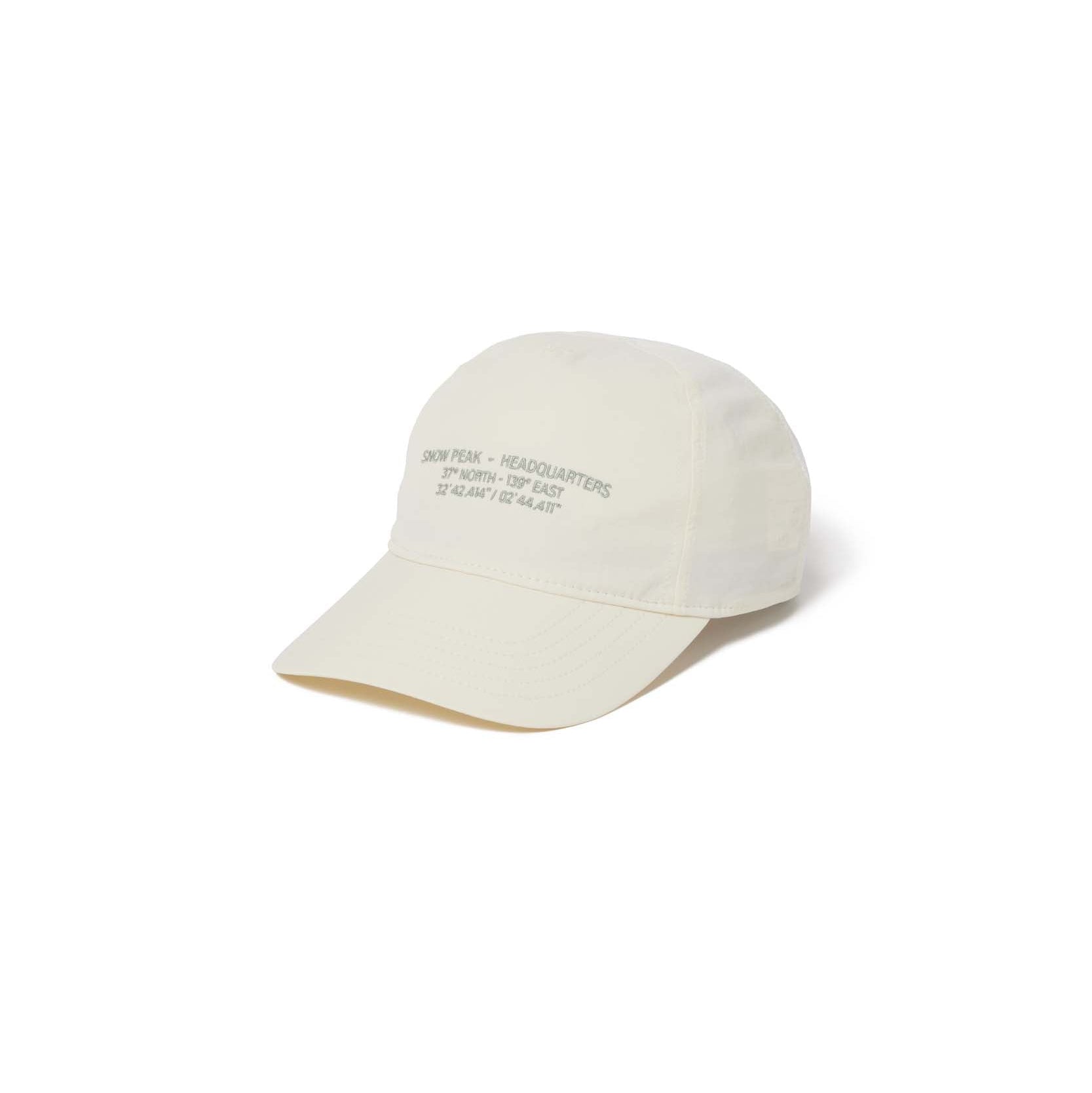 HQ Topographic Trucker Cap Ecru CH-26SU00811021 - Snow Peak UK