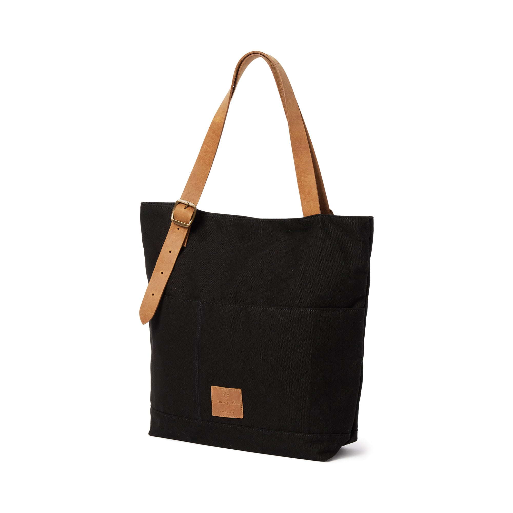 Field Middle Tote Bag Black SPTL-AC-26SU90300019 - Snow Peak UK