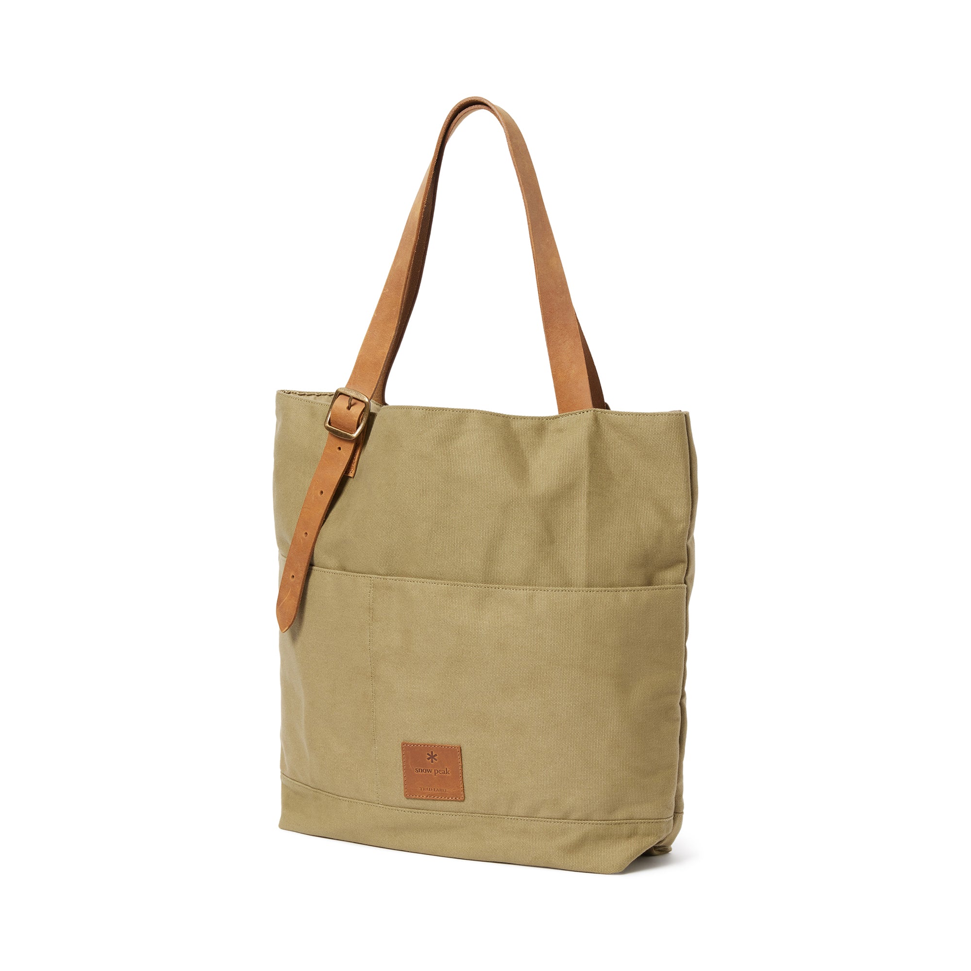 Field Middle Tote Bag Light Olive SPTL-AC-26SU90300065 - Snow Peak UK