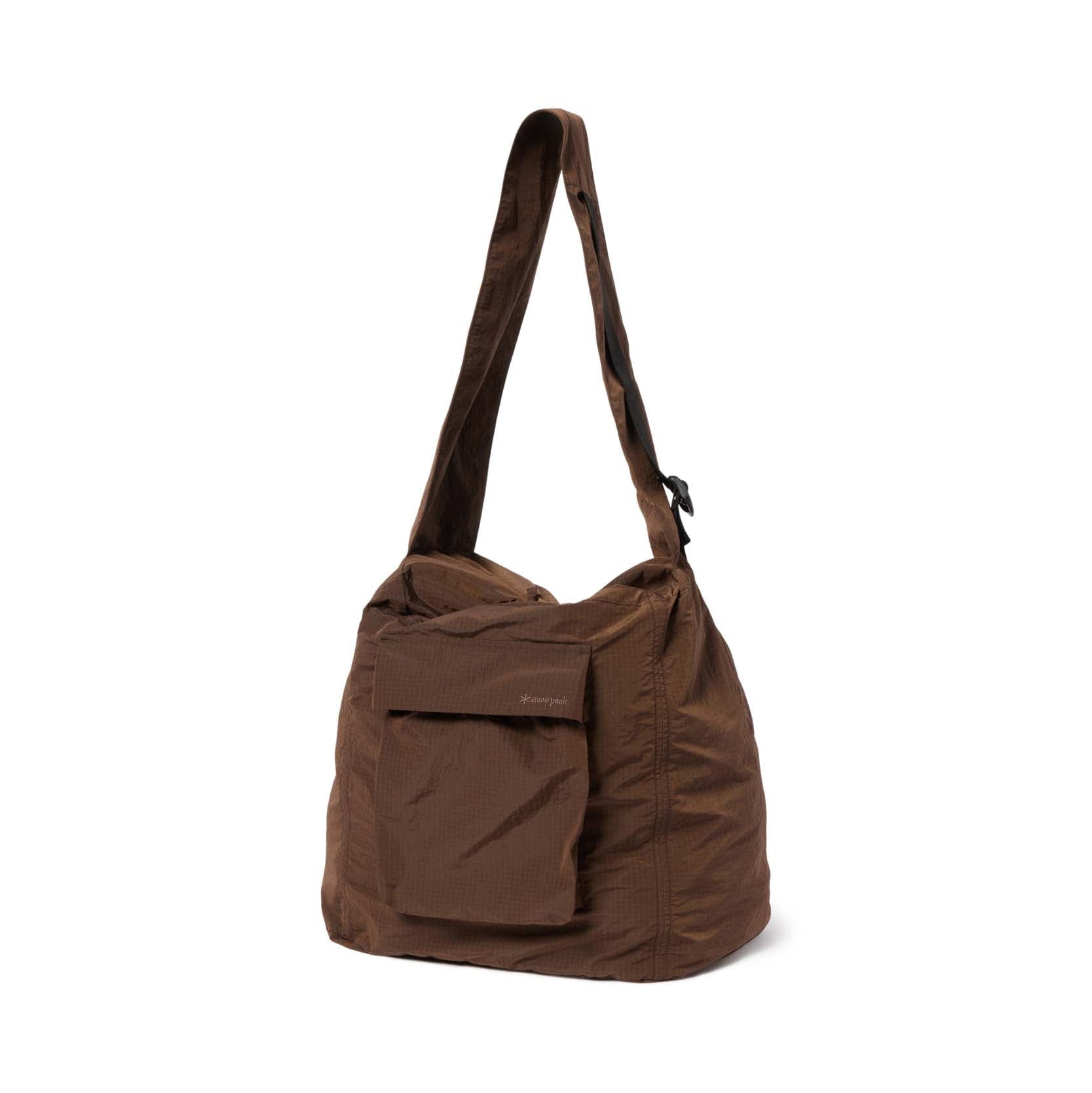 Ripstop Wrap Cross Bag Brown SB-26SU00200032 - Snow Peak UK