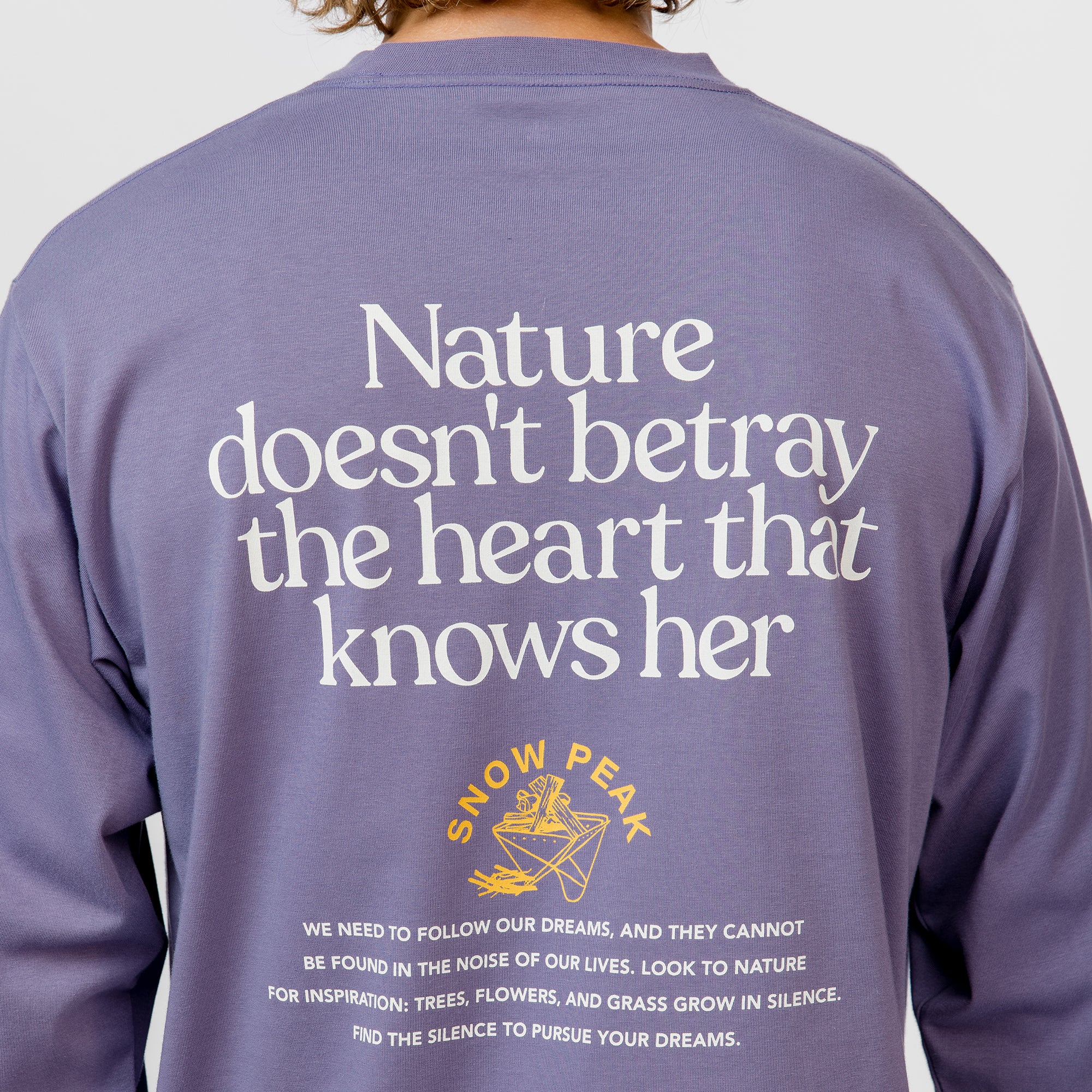 Living With Nature L/S Tee - Snow Peak UK