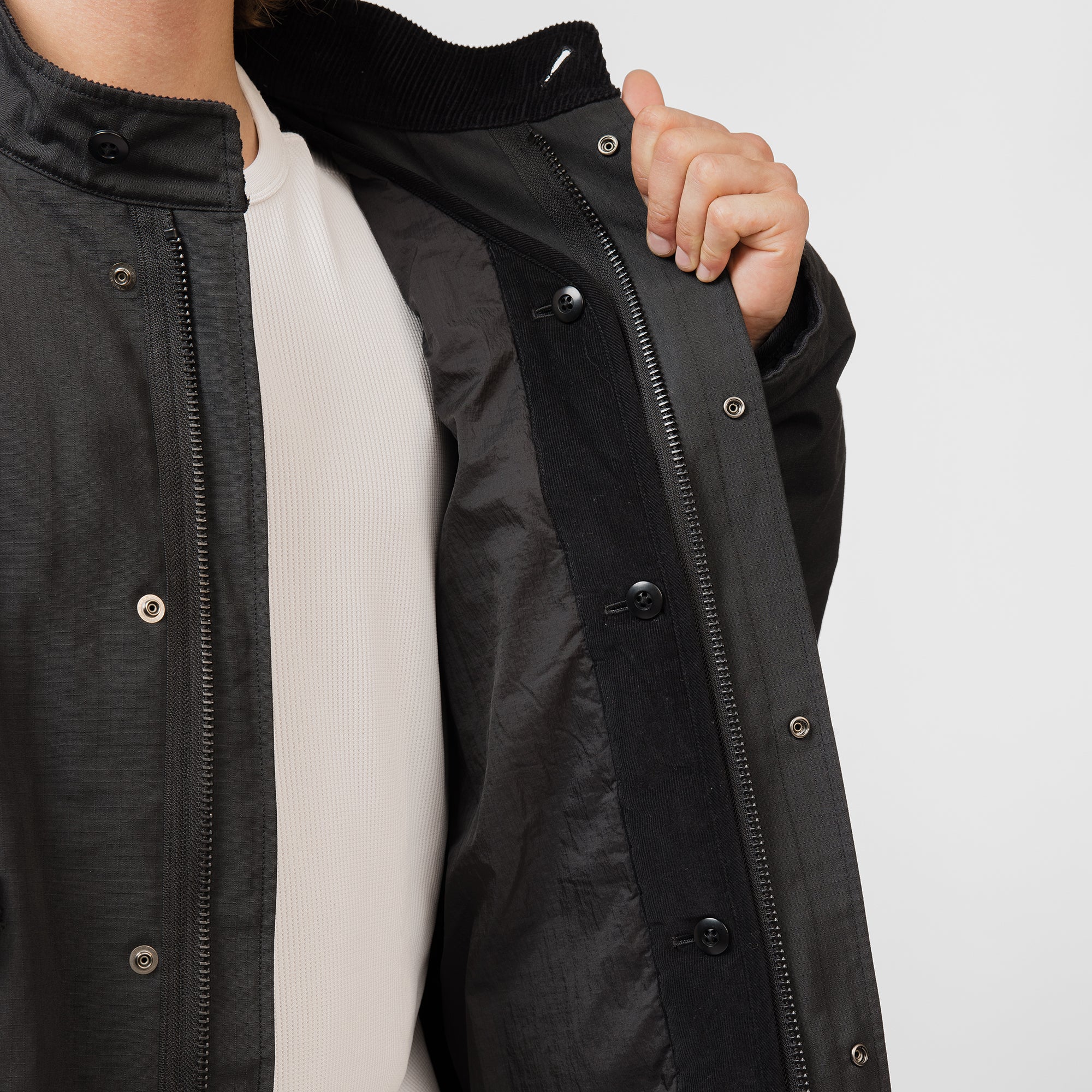 TAKIBI Ripstop Adjustable Fishtail Coat - Snow Peak UK