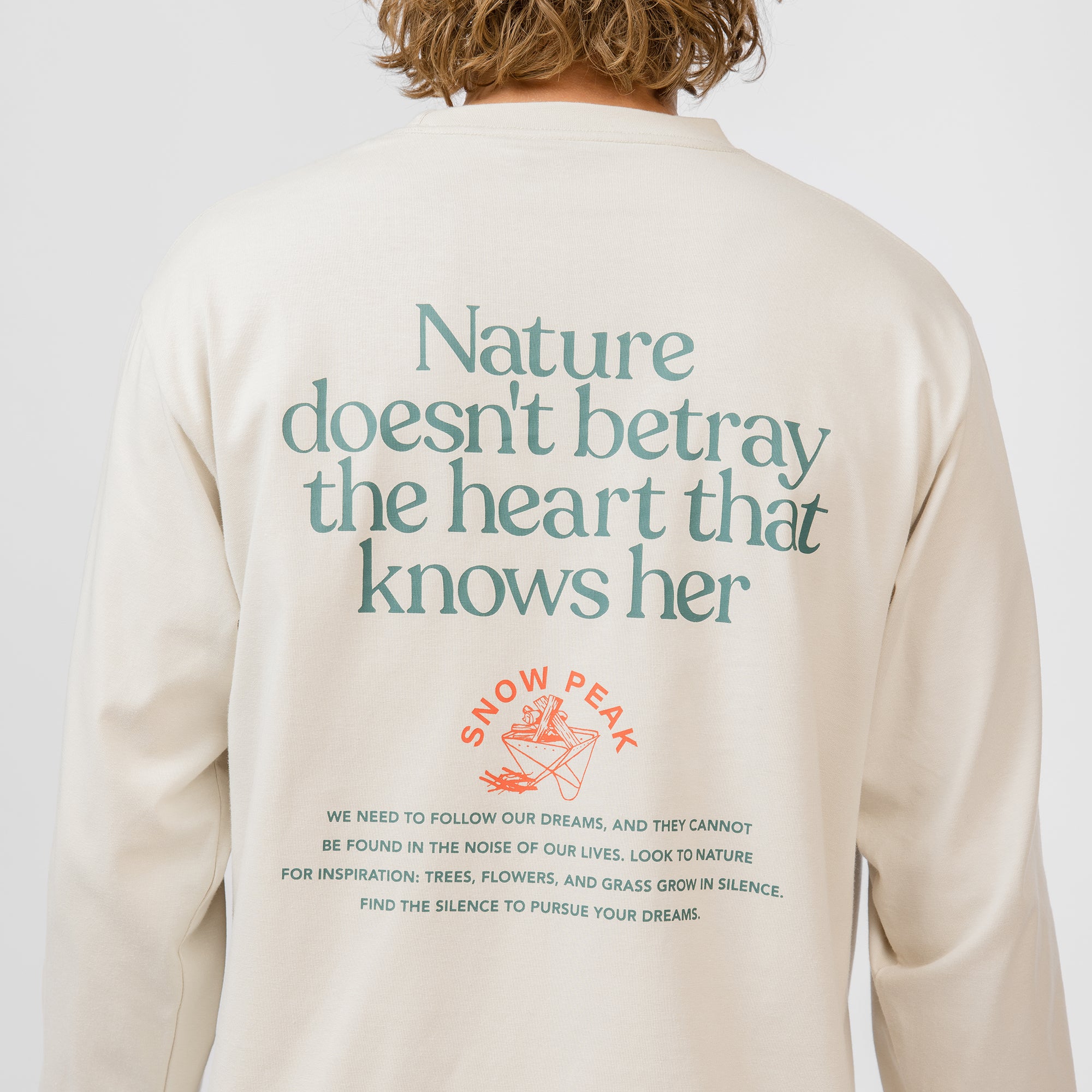 Living With Nature L/S Tee - Snow Peak UK