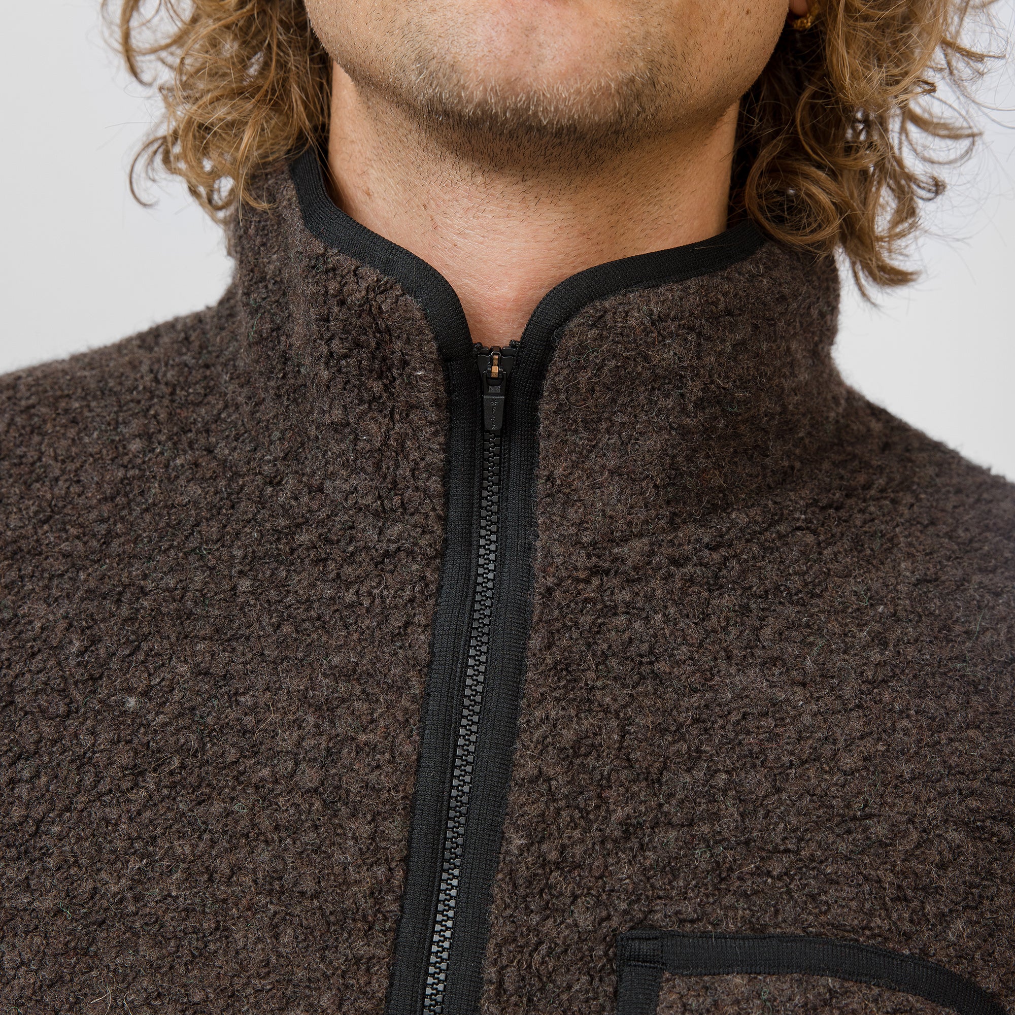 Recycled Wool Boa Vest - Snow Peak UK