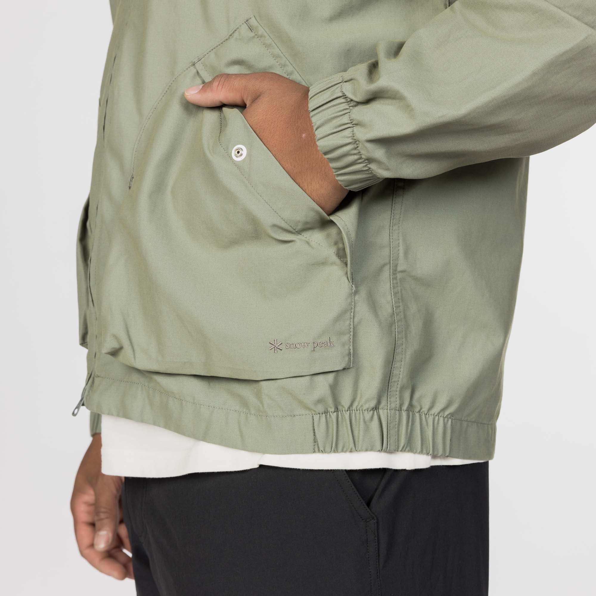 Light Dobby Cloth Harrington Jacket - Snow Peak UK