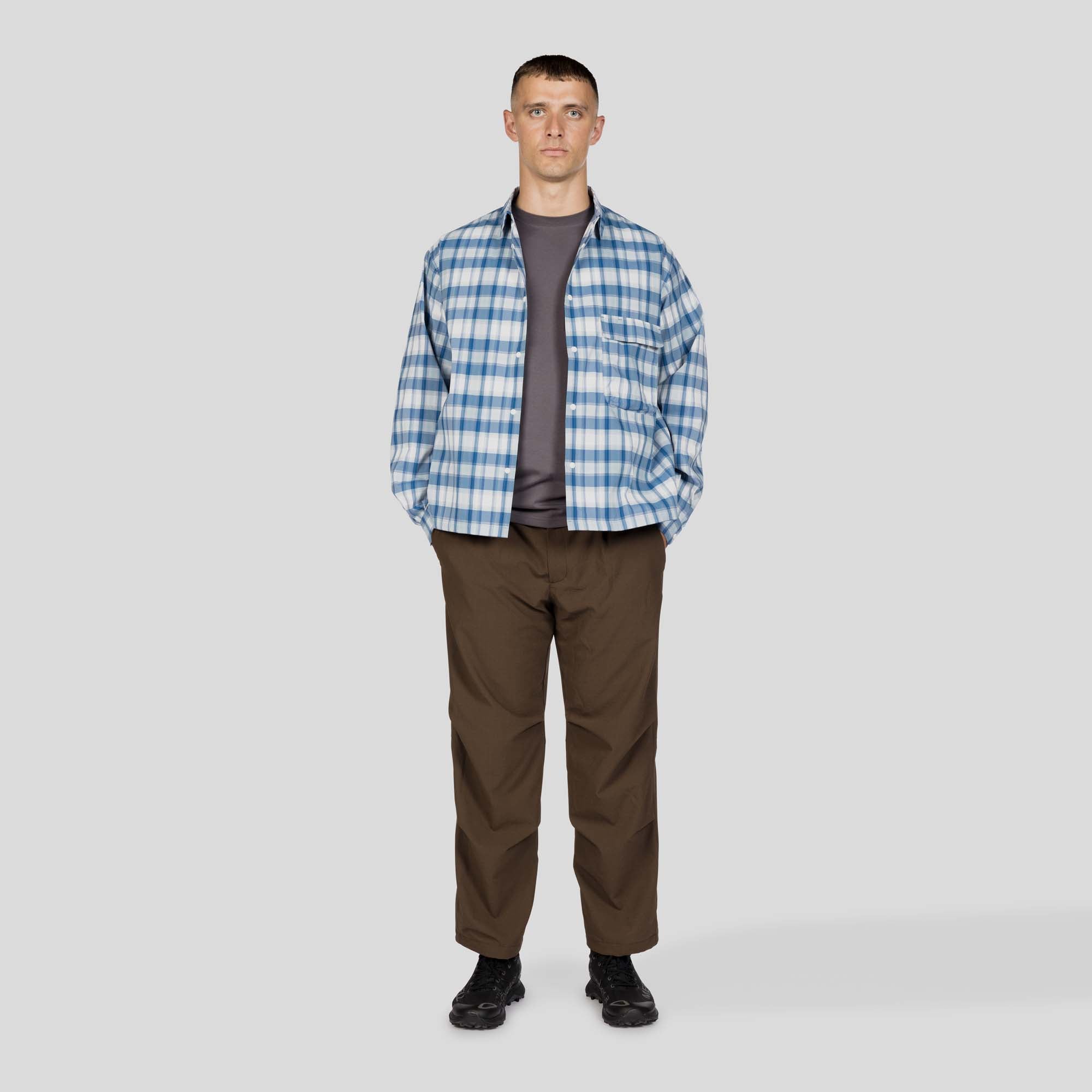 Fade Check Breezy Shirt - Snow Peak UK