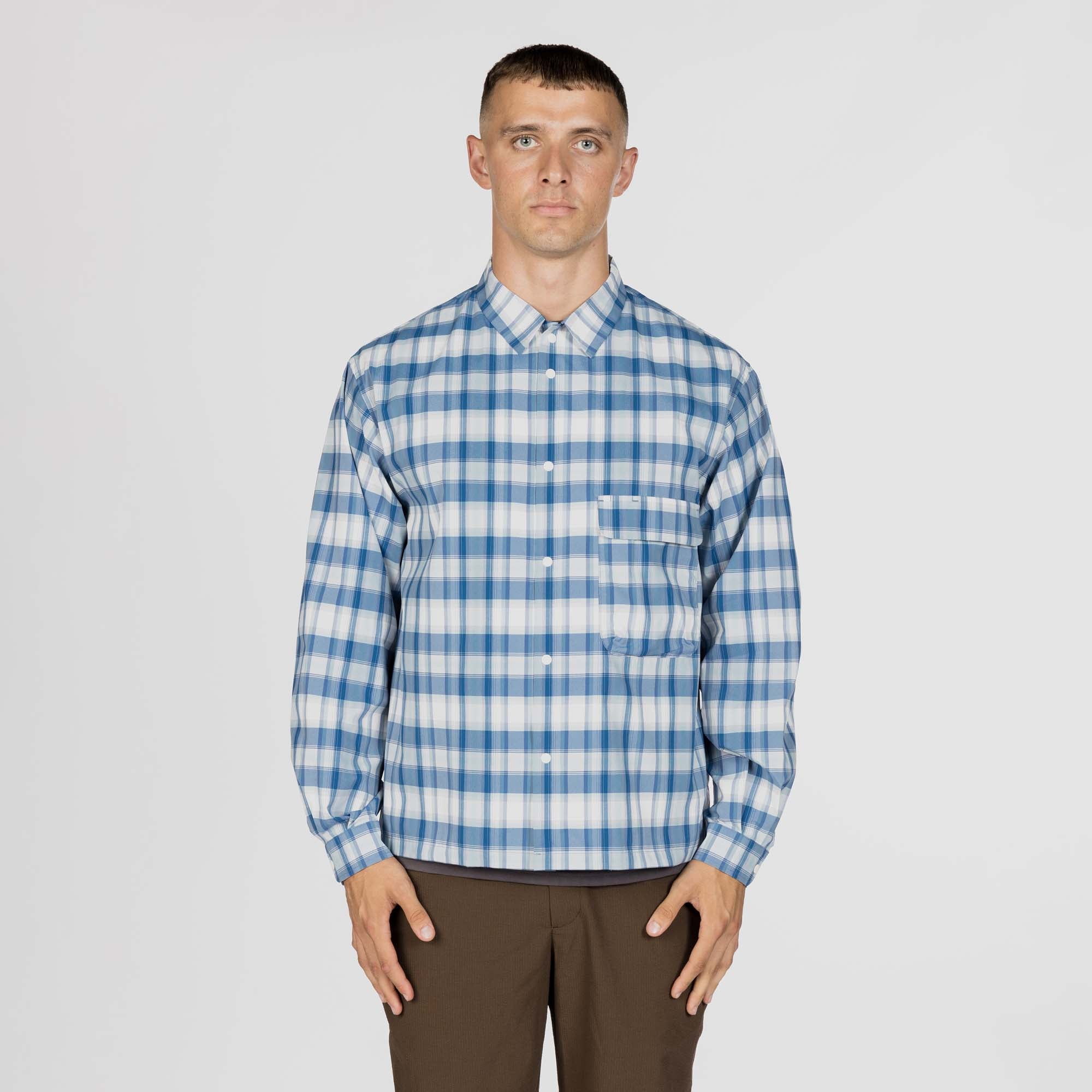 Fade Check Breezy Shirt - Snow Peak UK