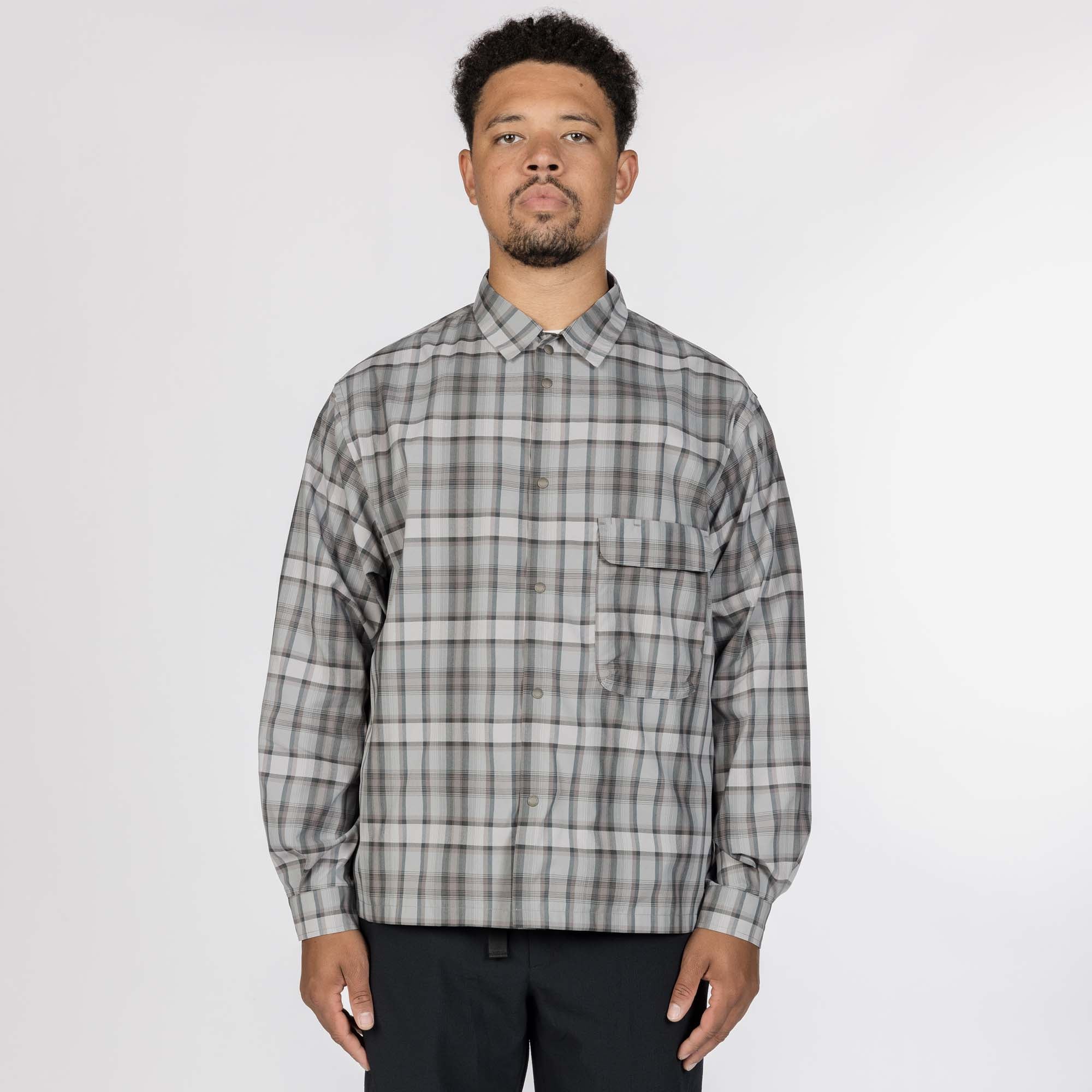 Fade Check Breezy Shirt - Snow Peak UK