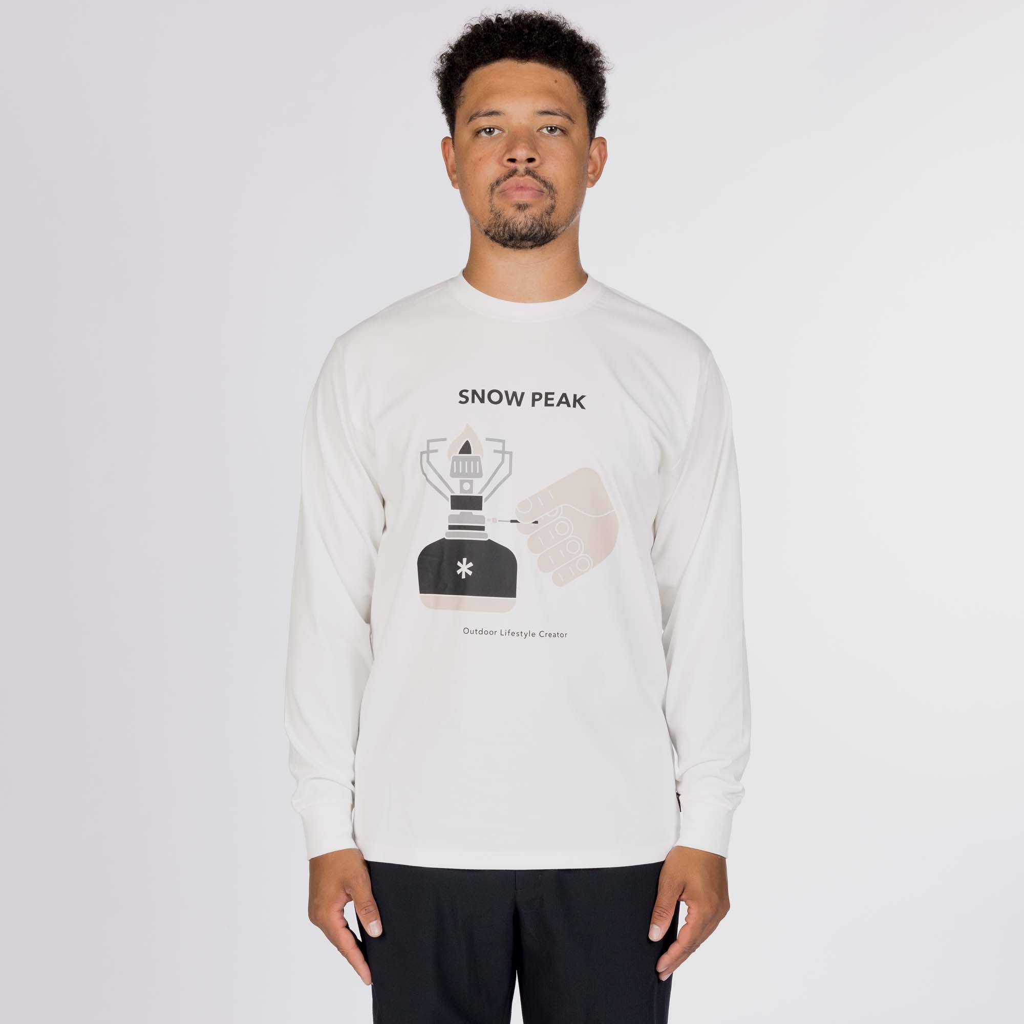 Enjoy Camping L/S T-Shirt - Snow Peak UK