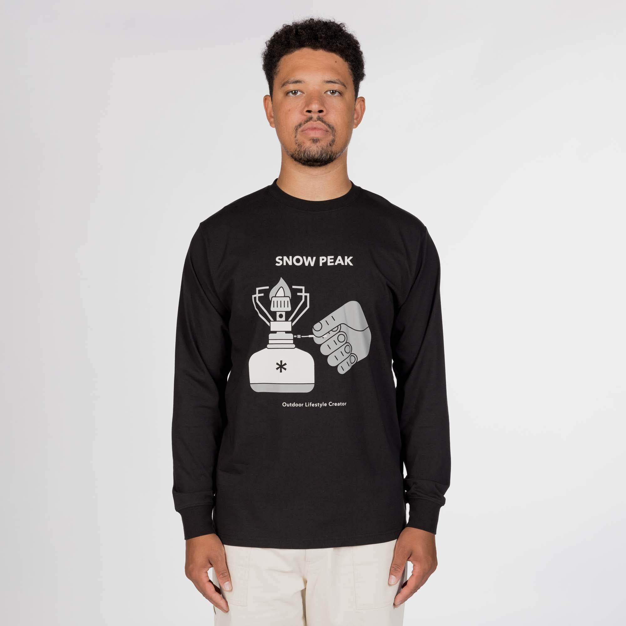 Enjoy Camping L/S T-Shirt - Snow Peak UK
