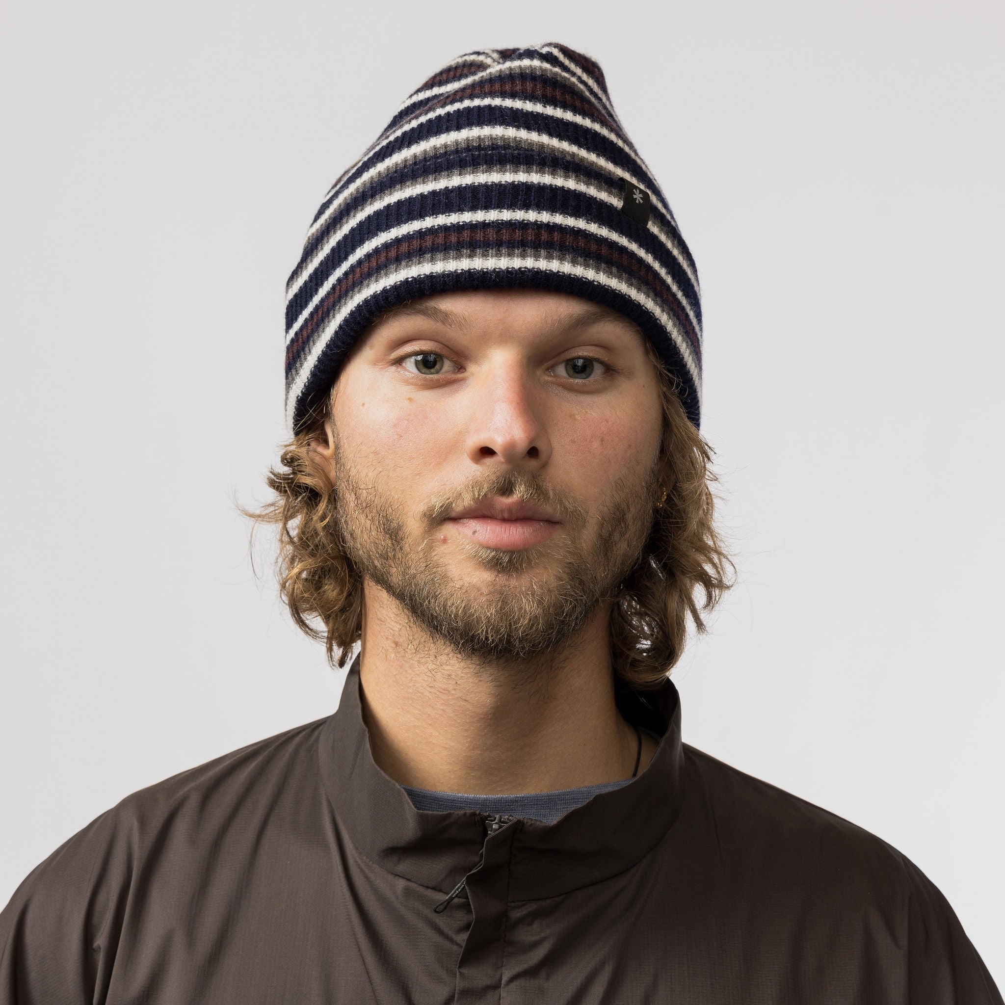Multi Stripe Knit Cap