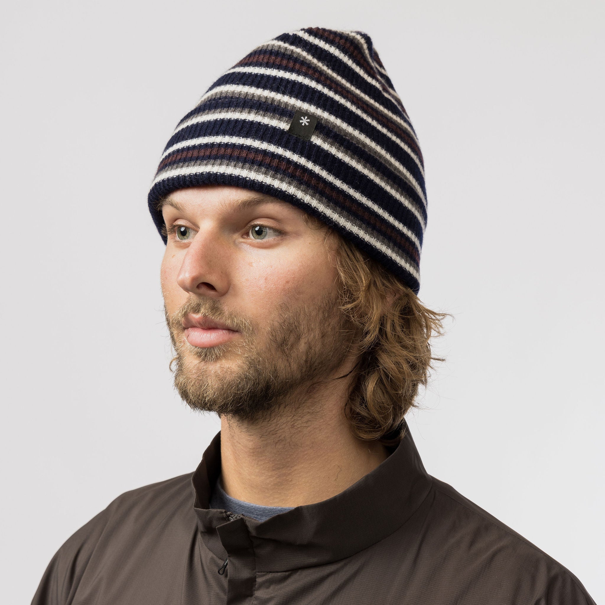 Multi Stripe Knit Cap