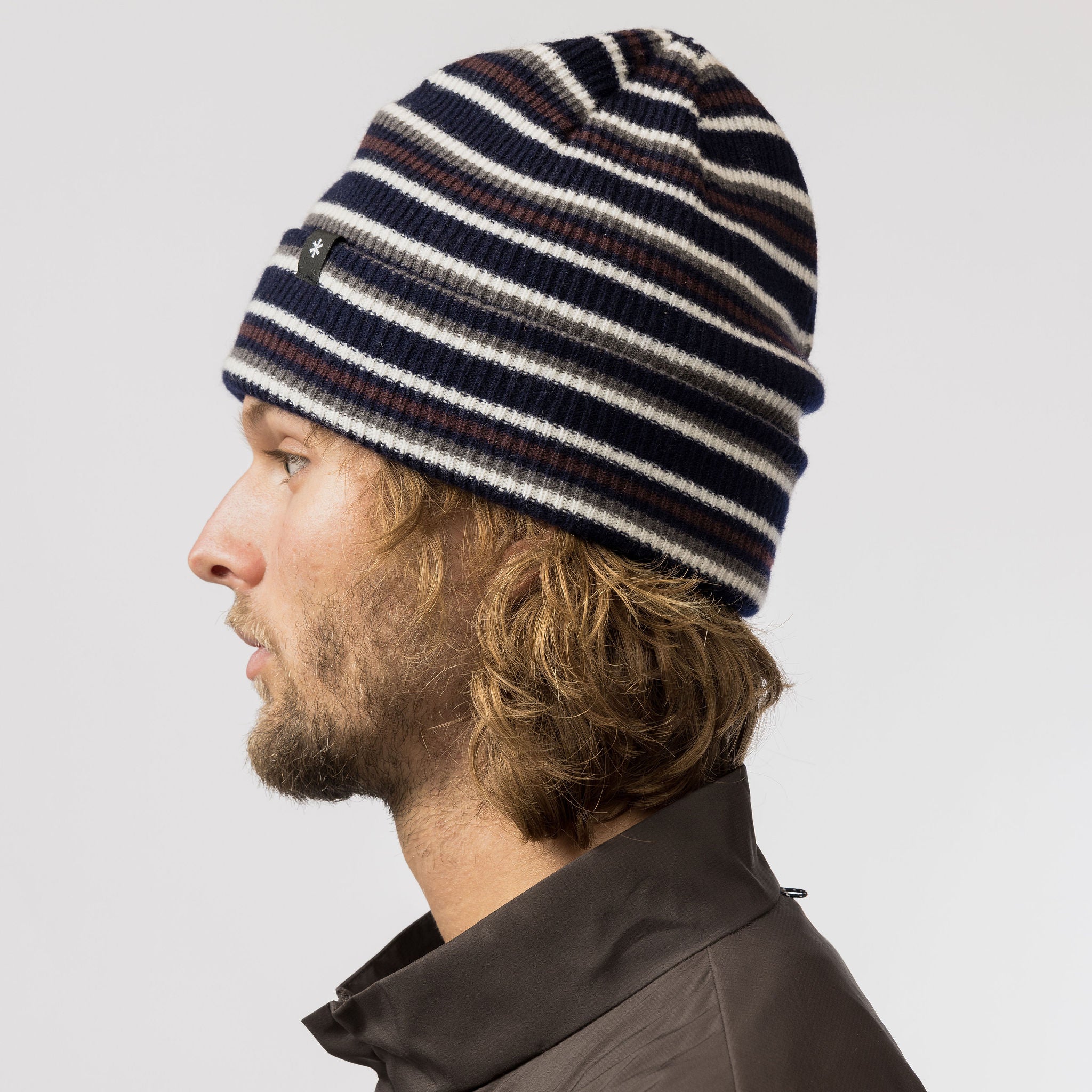 Multi Stripe Knit Cap