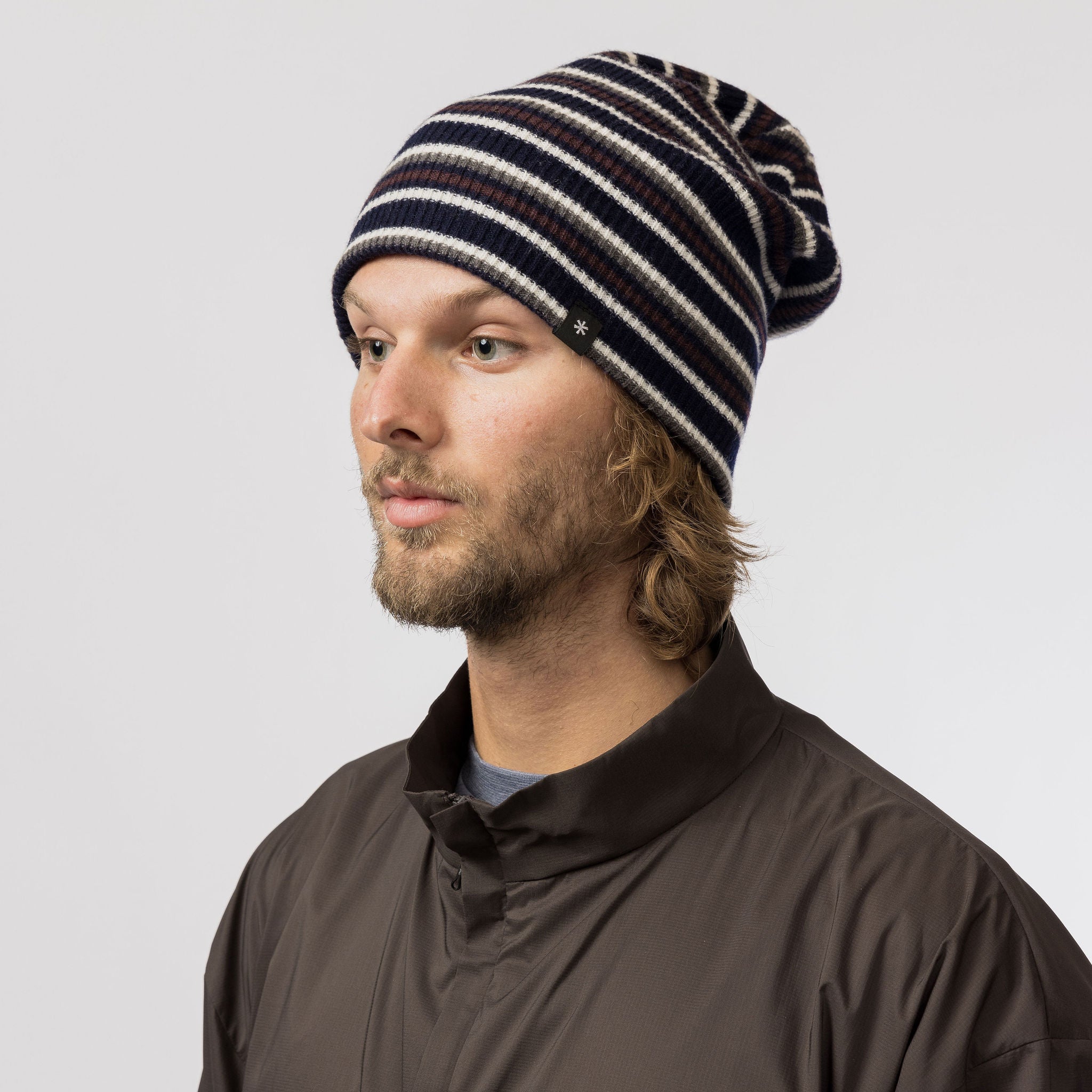 Multi Stripe Knit Cap