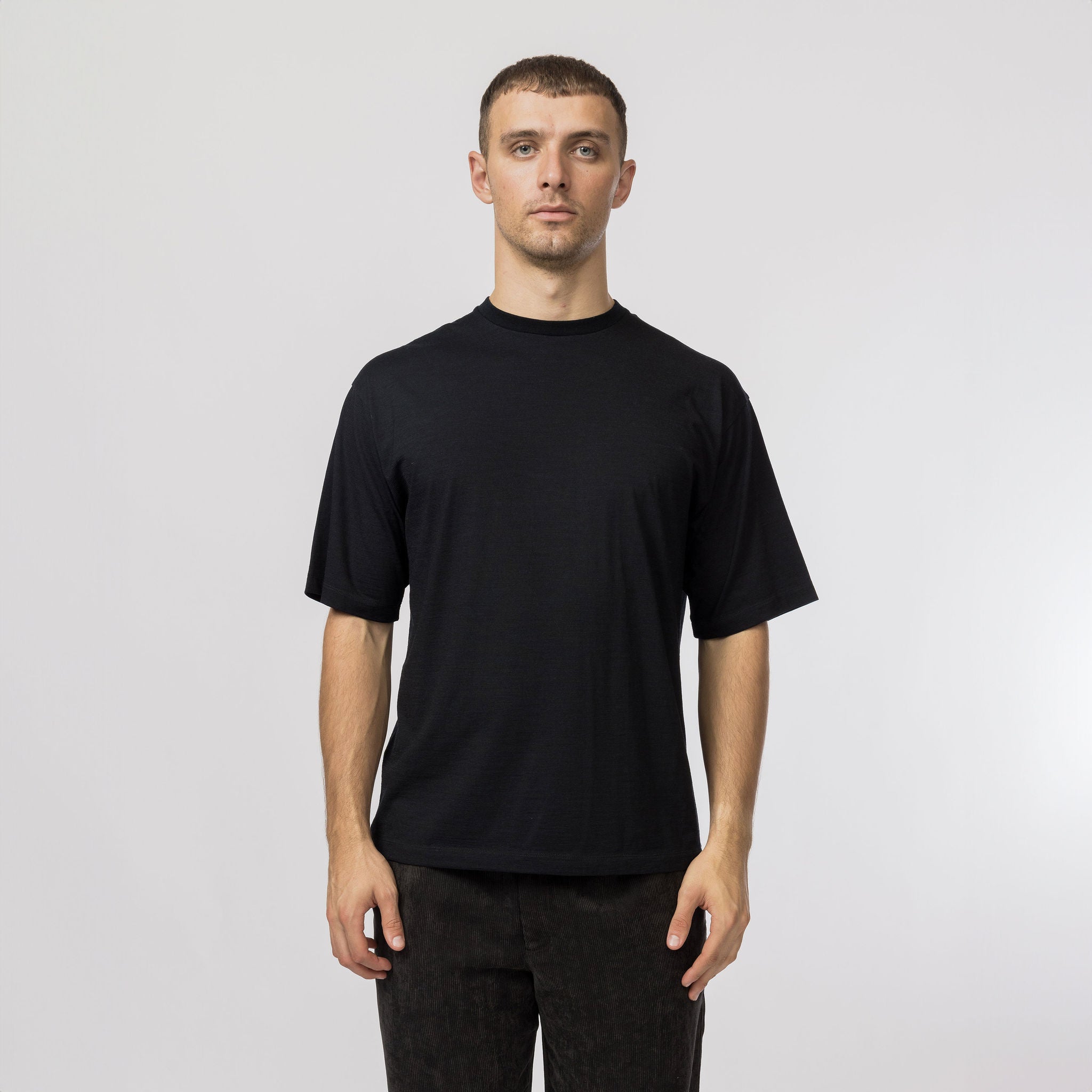 Wool Nylon Ripple S/S Pullover - Snow Peak UK