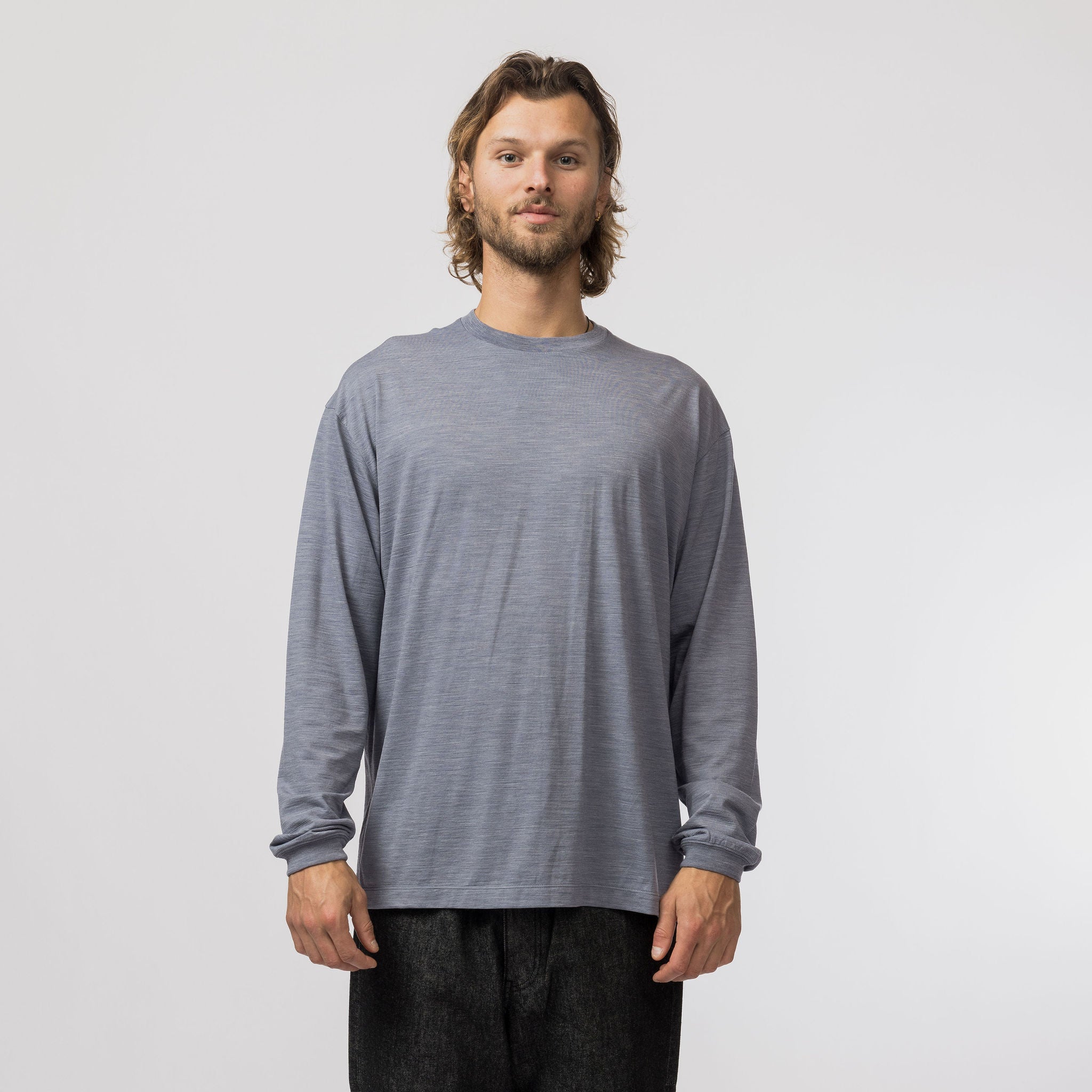 Wool Nylon Ripple L/S Pullover - Snow Peak UK