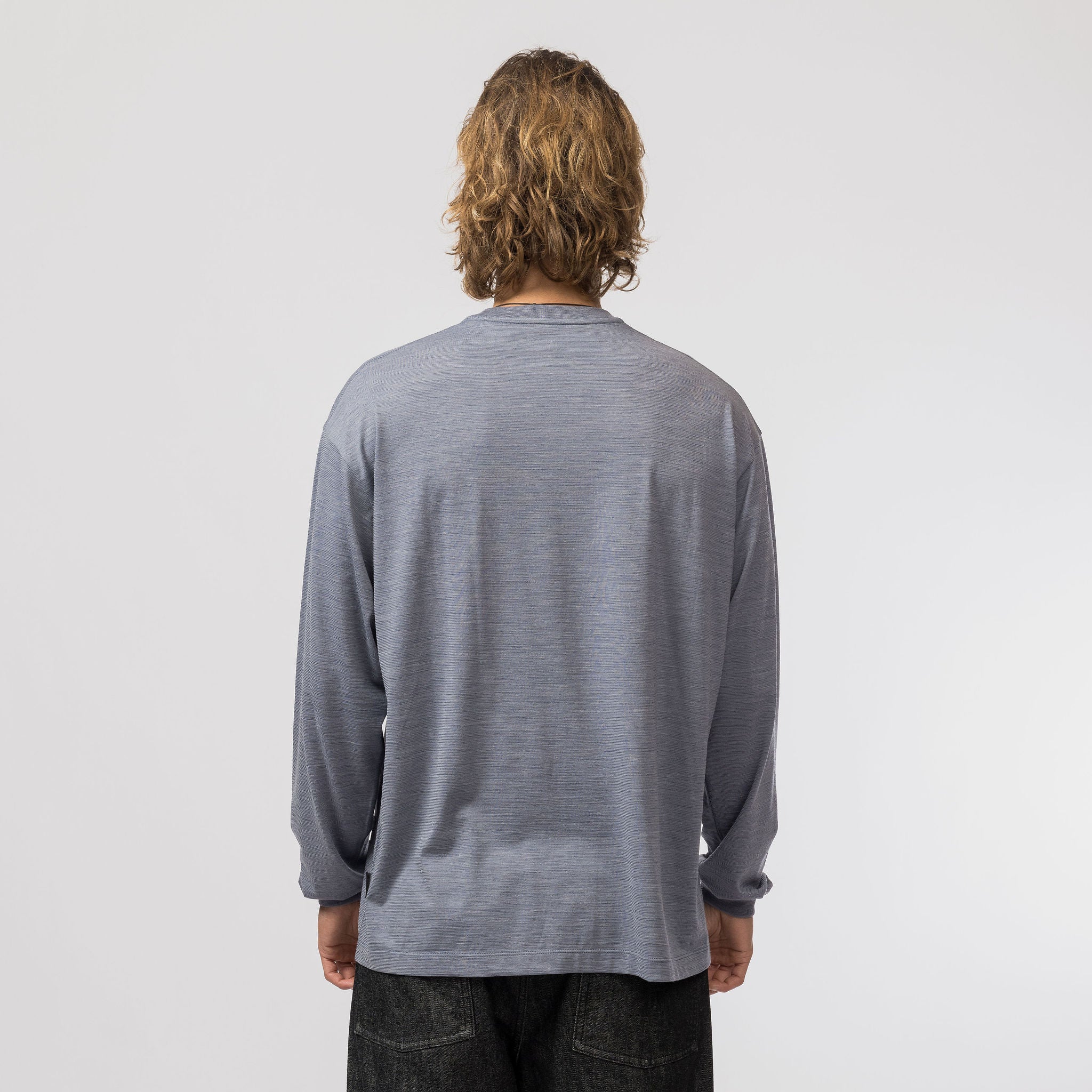 Wool Nylon Ripple L/S Pullover - Snow Peak UK