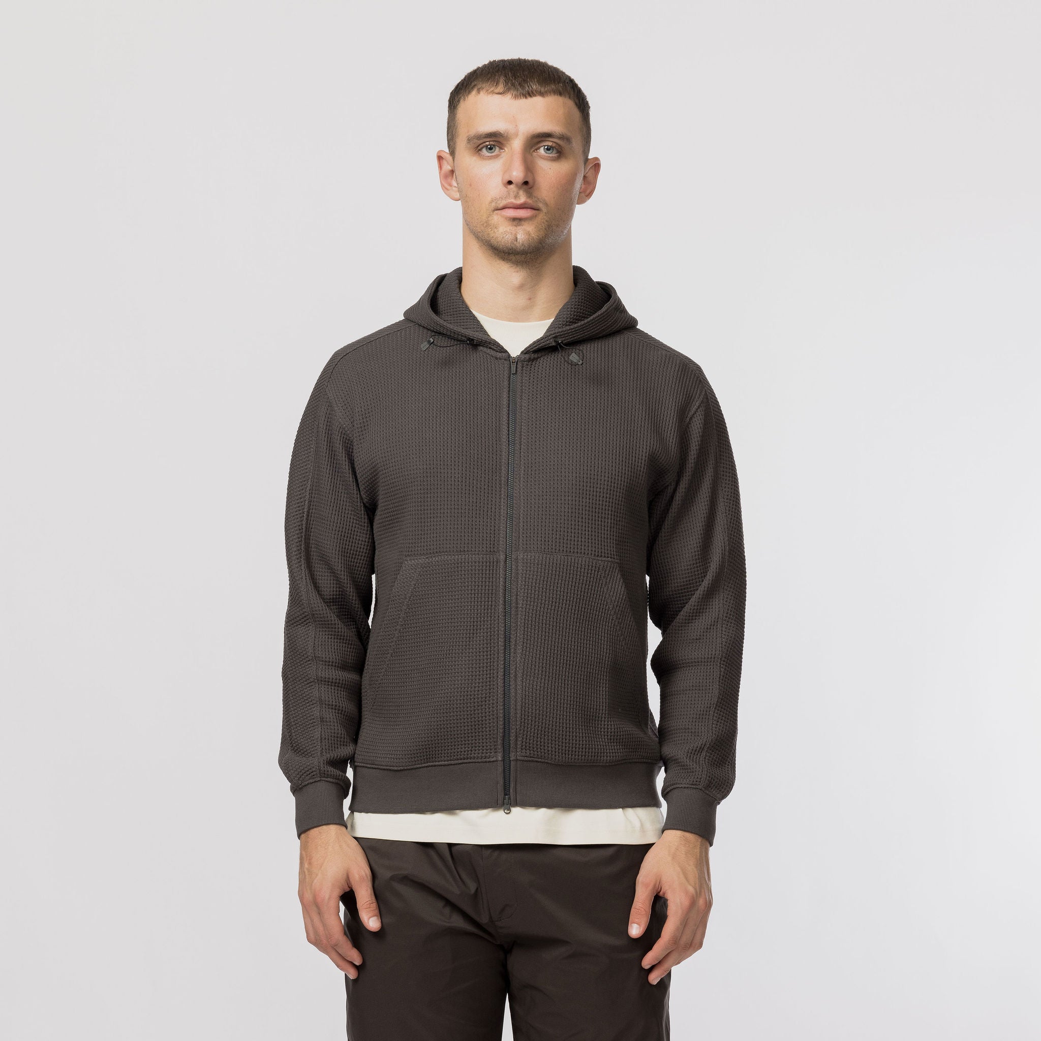 Heavyweight Waffle Zip Parka - Snow Peak UK