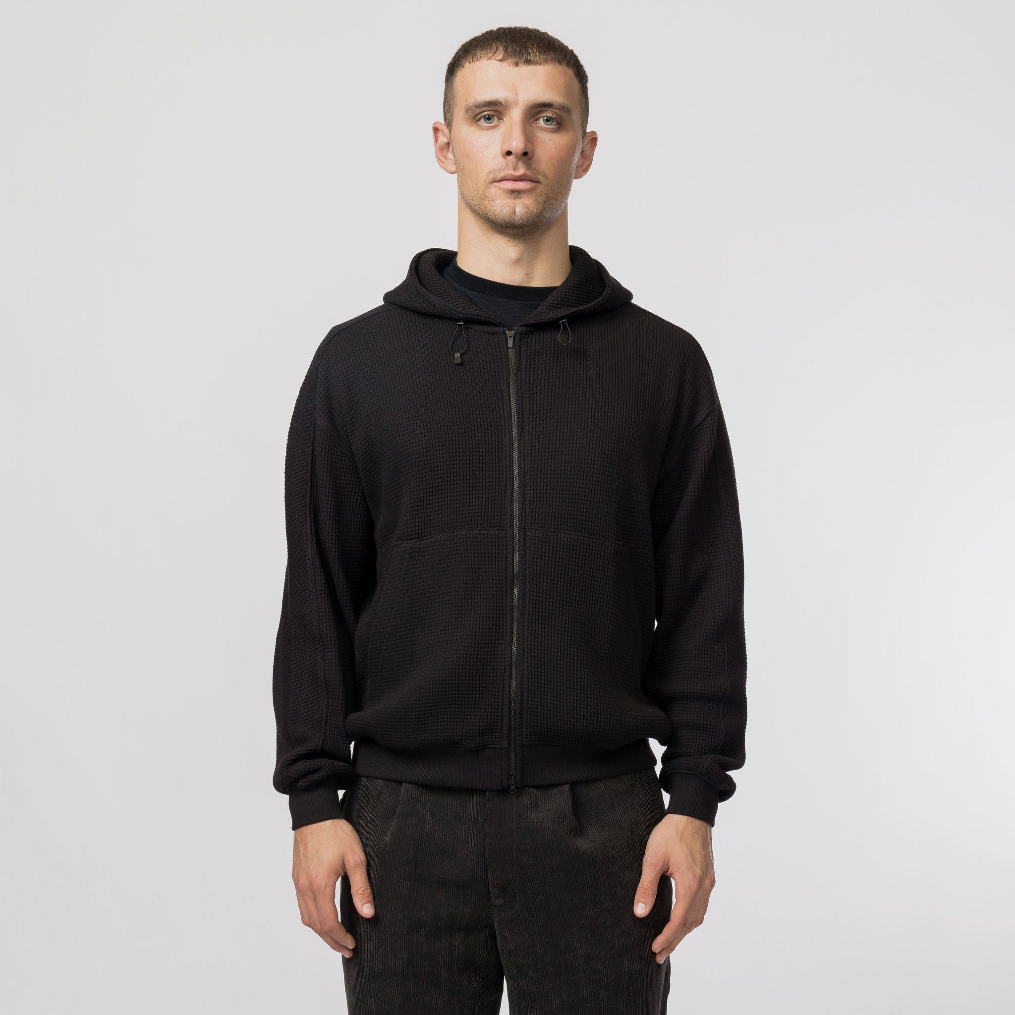 Heavyweight Waffle Zip Parka - Snow Peak UK