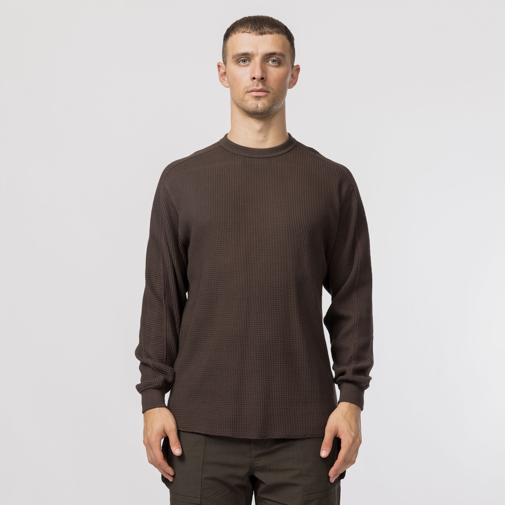 Heavyweight Waffle Pullover - Snow Peak UK