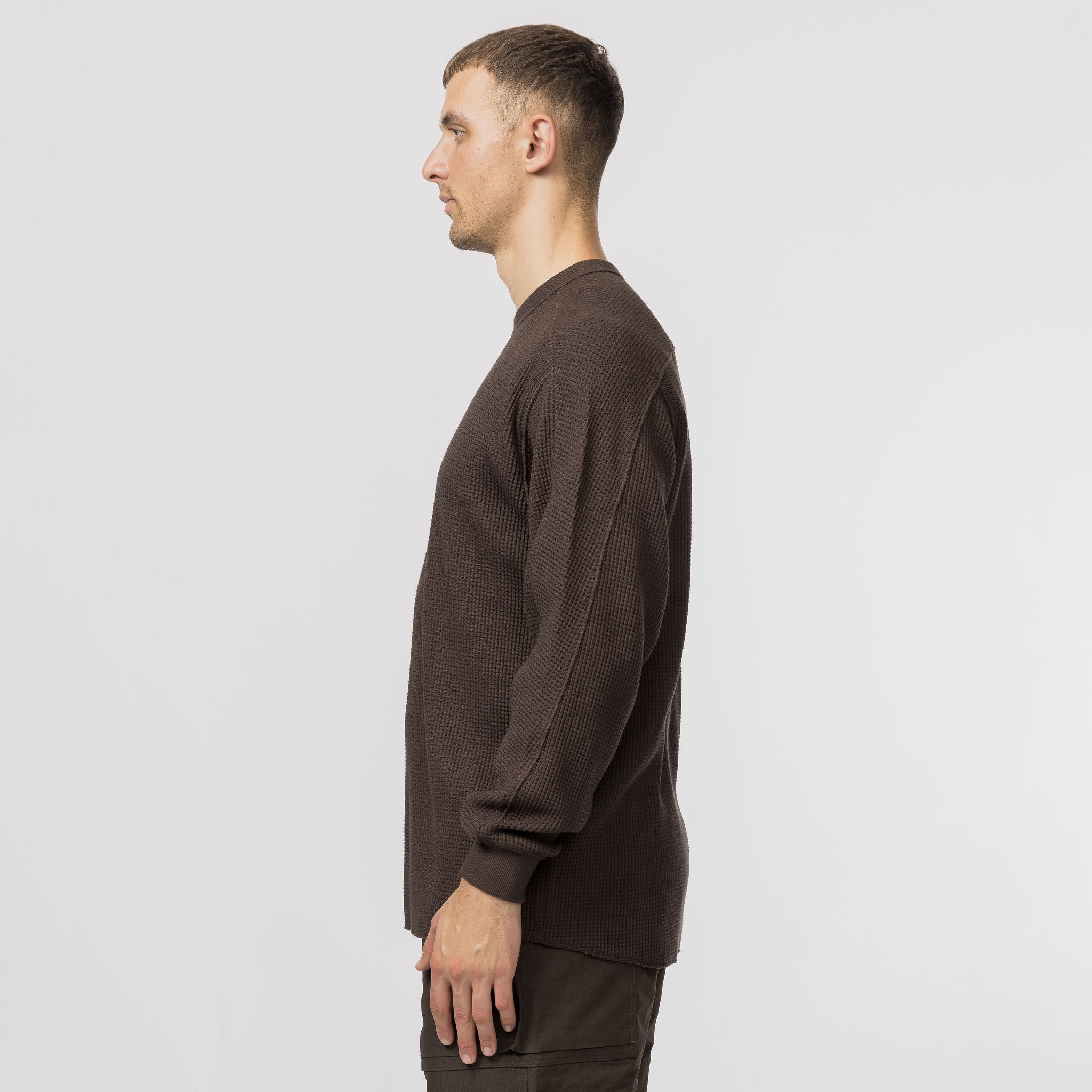 Heavyweight Waffle Pullover - Snow Peak UK