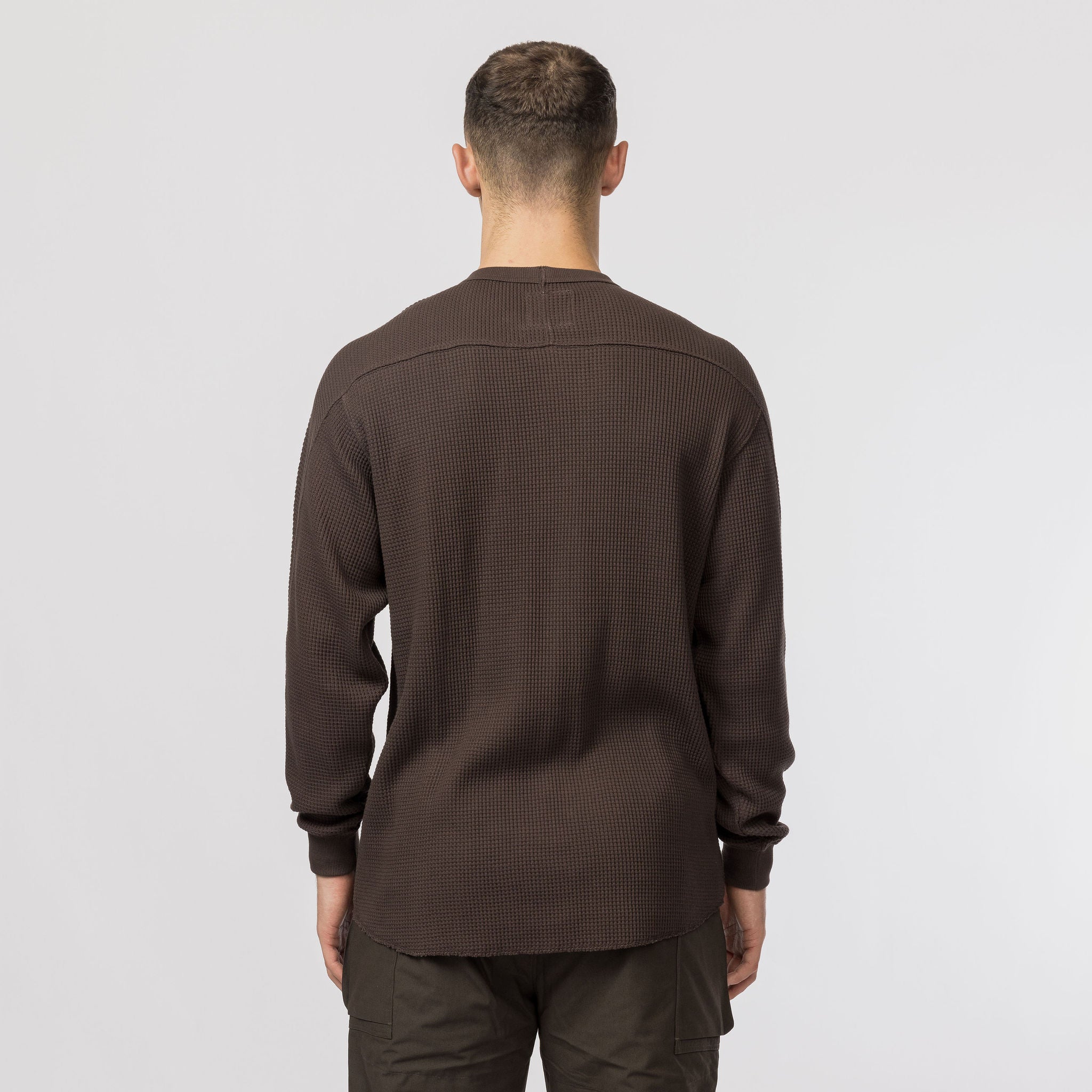 Heavyweight Waffle Pullover - Snow Peak UK