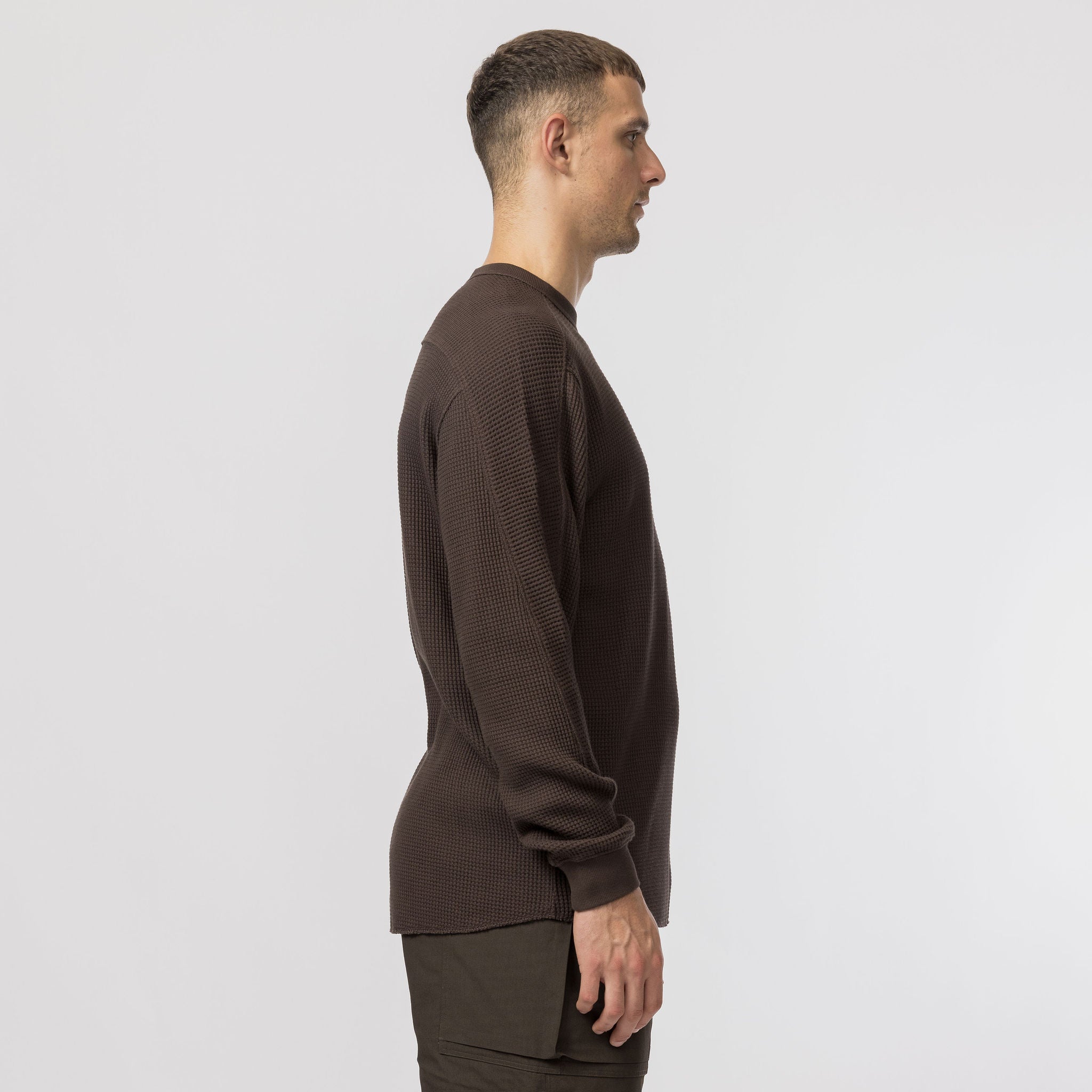 Heavyweight Waffle Pullover - Snow Peak UK