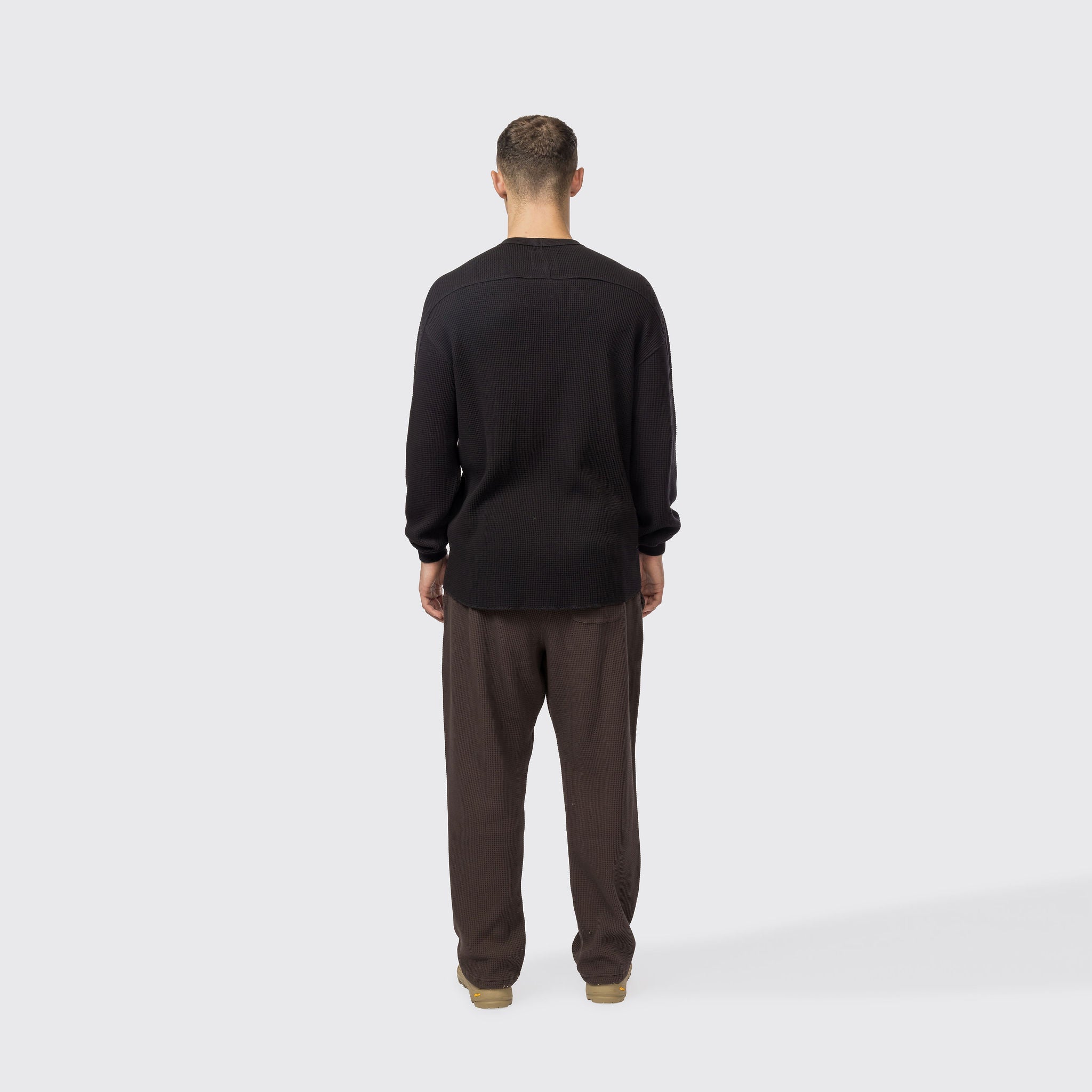 Heavyweight Waffle Pullover - Snow Peak UK