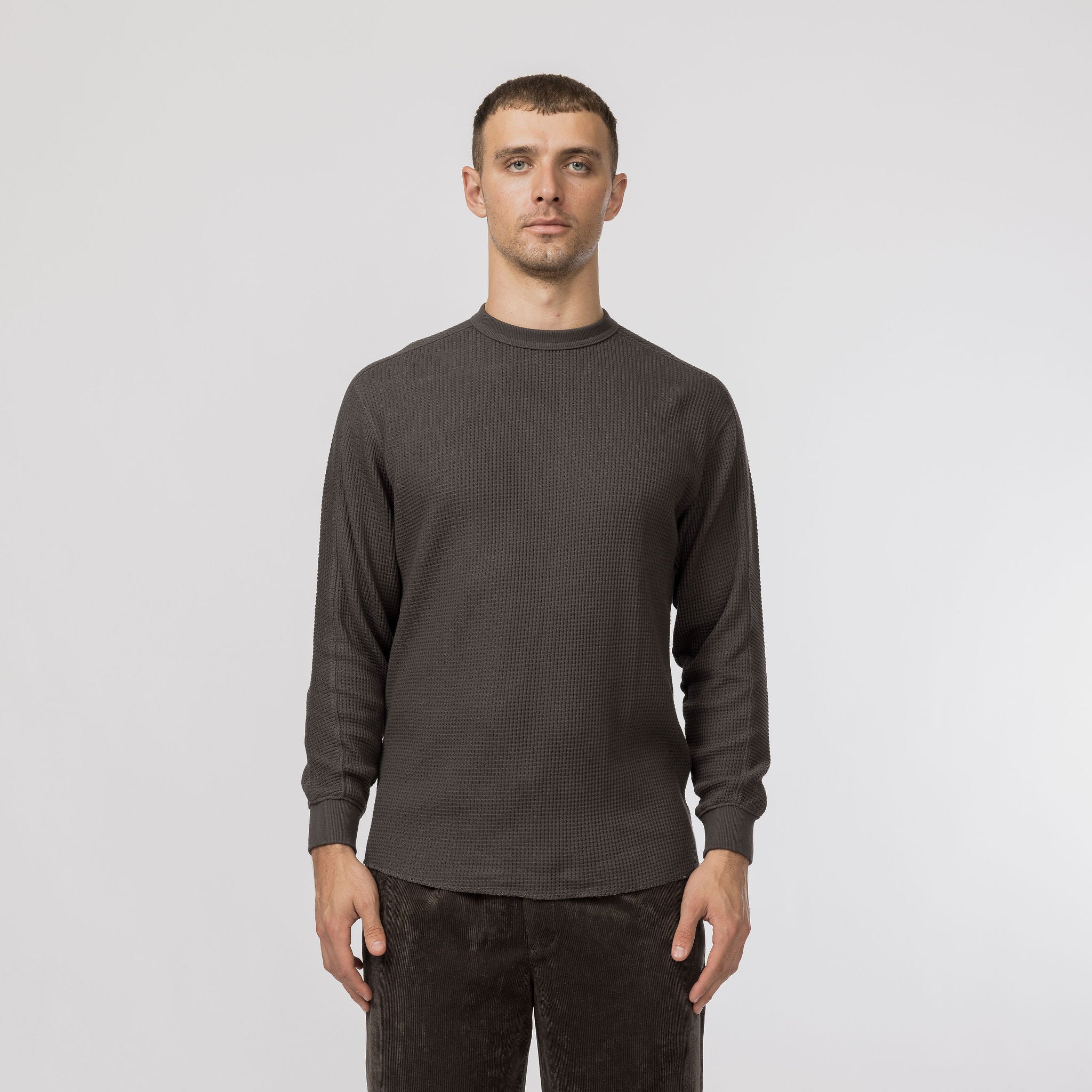 Heavyweight Waffle Pullover - Snow Peak UK