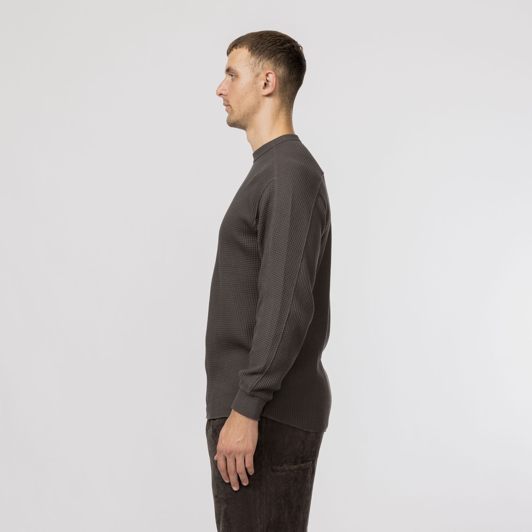Heavyweight Waffle Pullover - Snow Peak UK