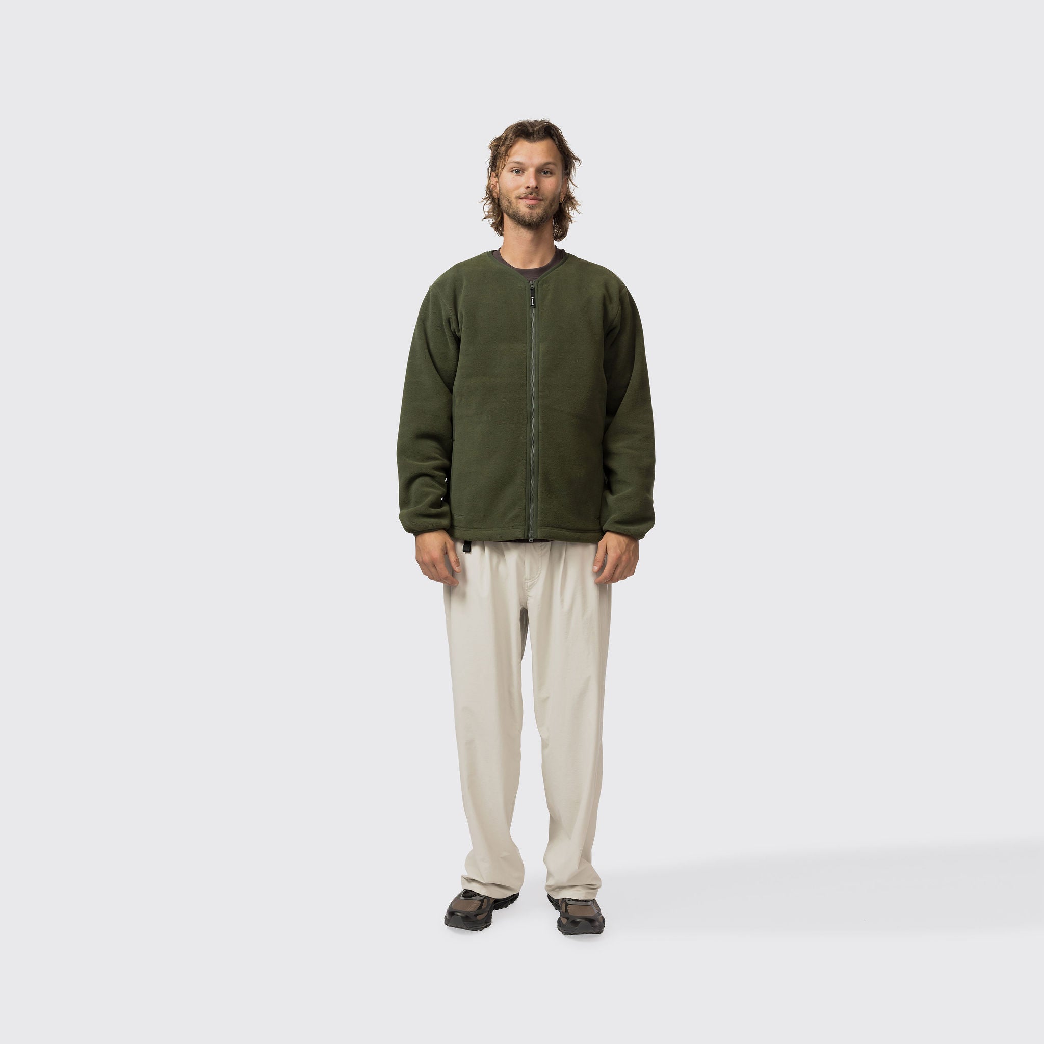Water-Repellent Fleece Cardigan - Snow Peak UK