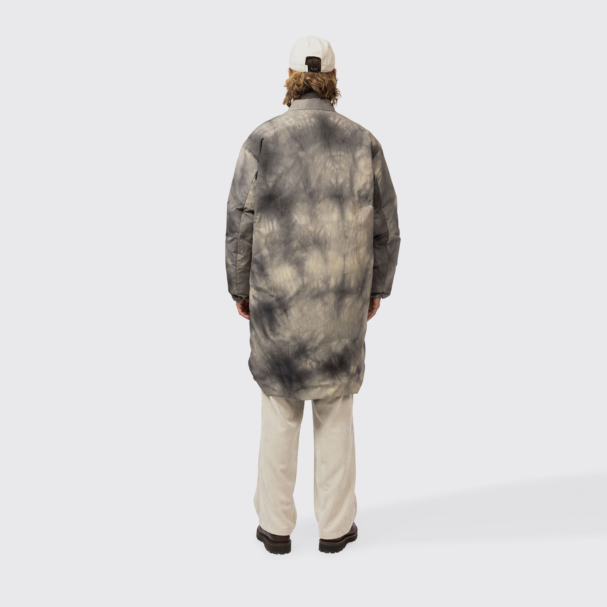 Shibori Dyeing Down Coat - Snow Peak UK