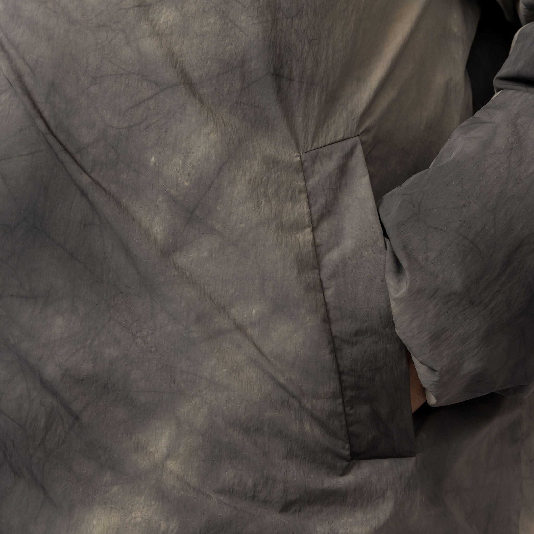 Shibori Dyeing Down Coat - Snow Peak UK